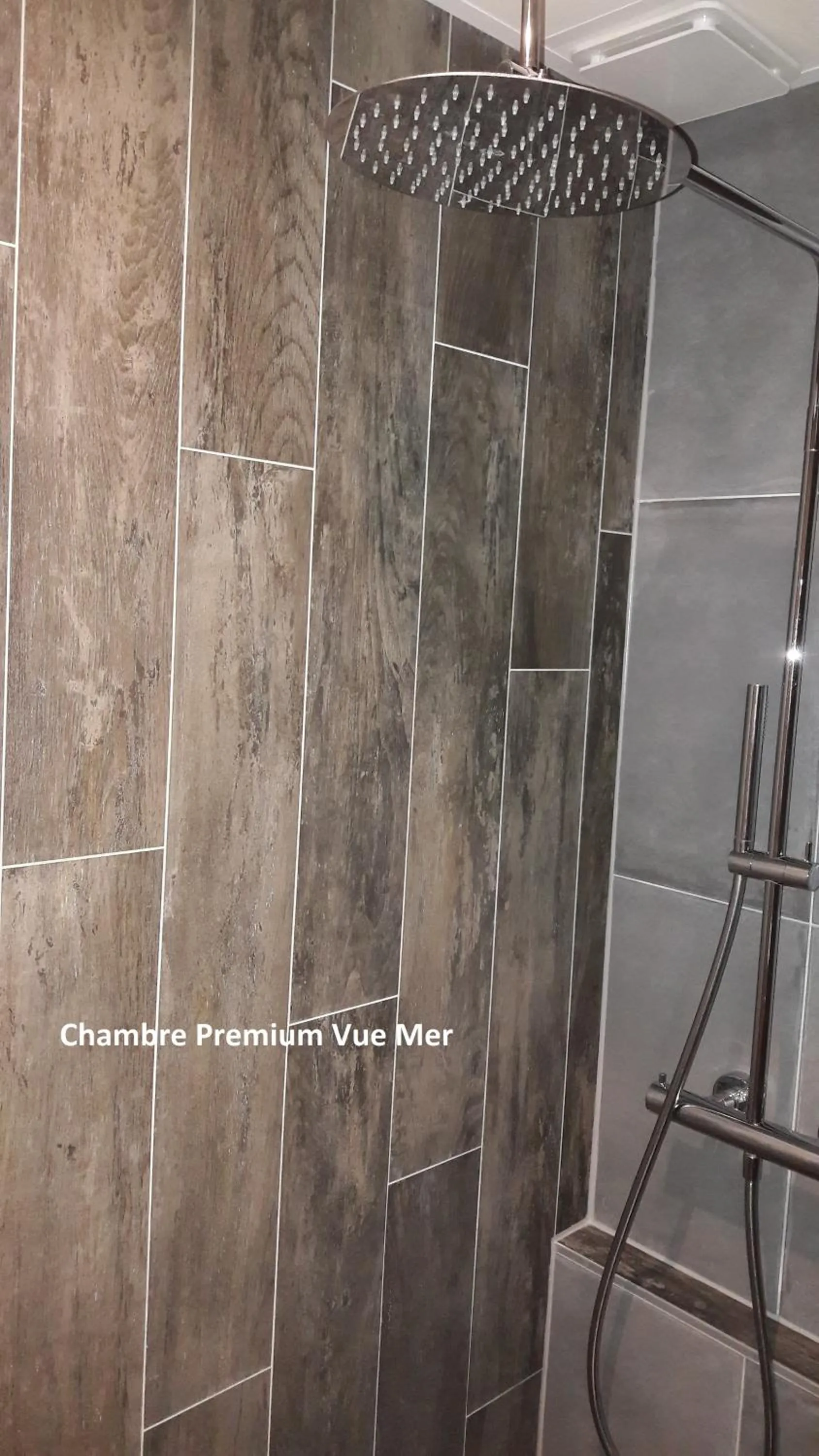 Shower in Hôtel Les Brises