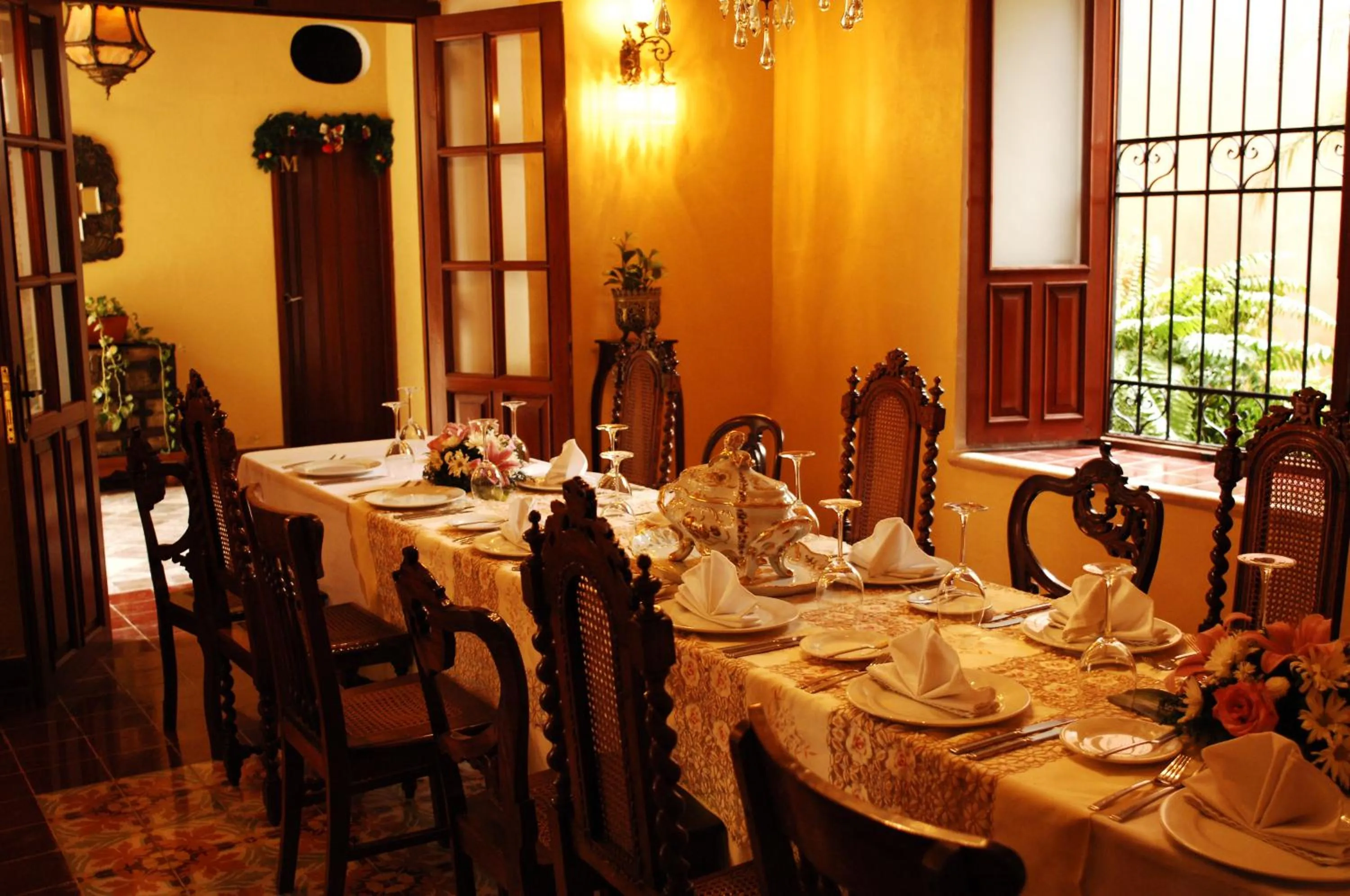 Restaurant/places to eat in Hotel Boutique Casa Don Gustavo, Campeche