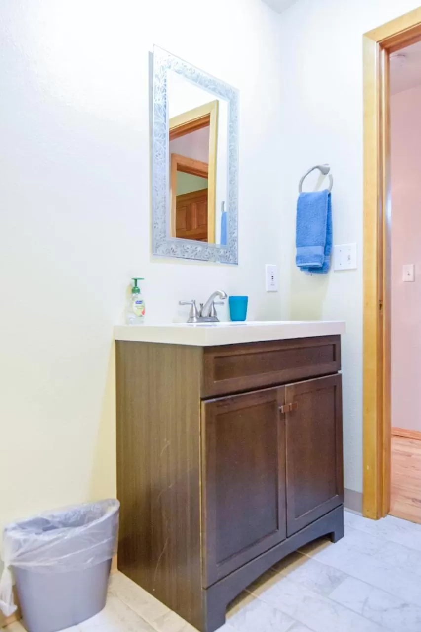 Bathroom in Brown & Hawkins Historical Apartments