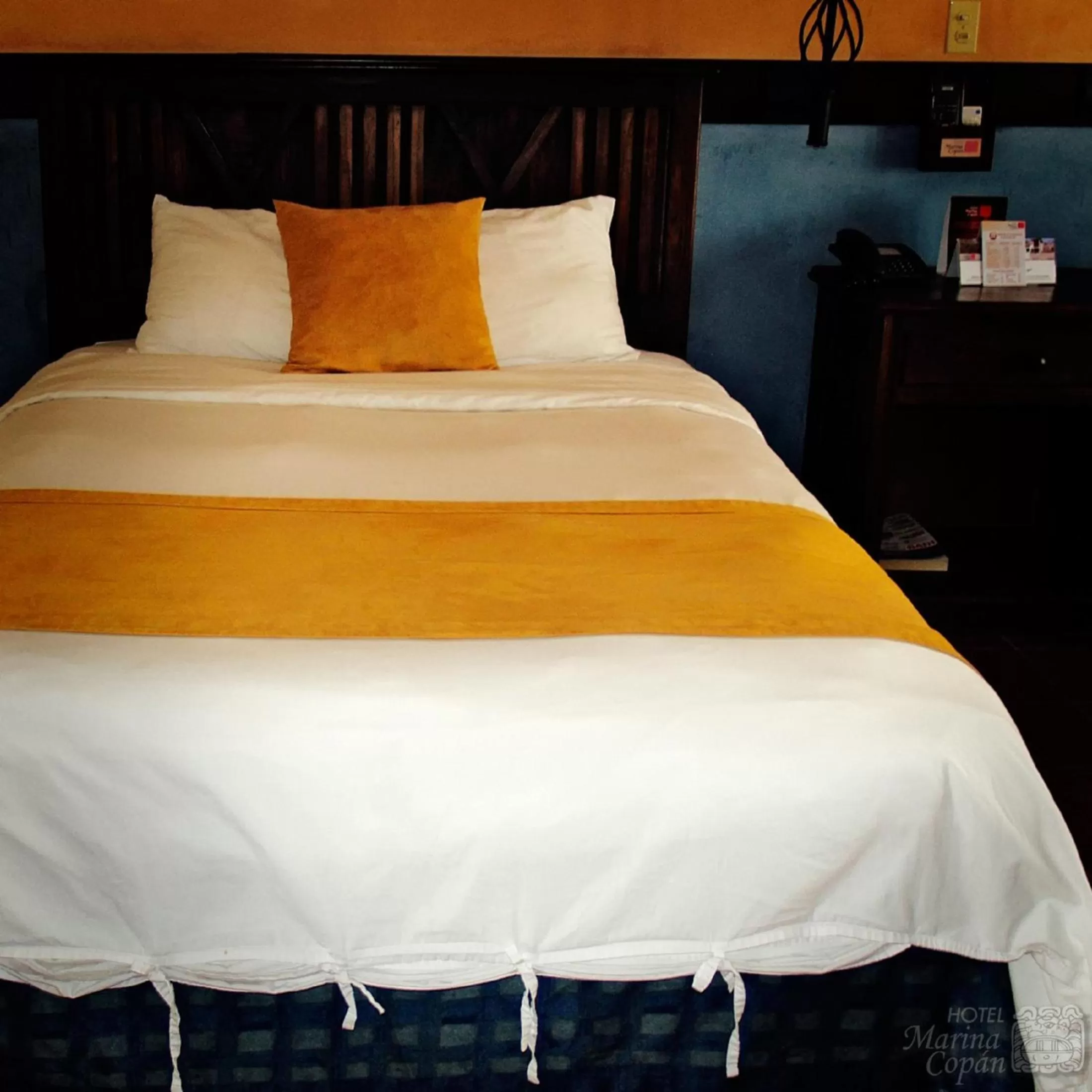 Bed in Hotel Marina Copan
