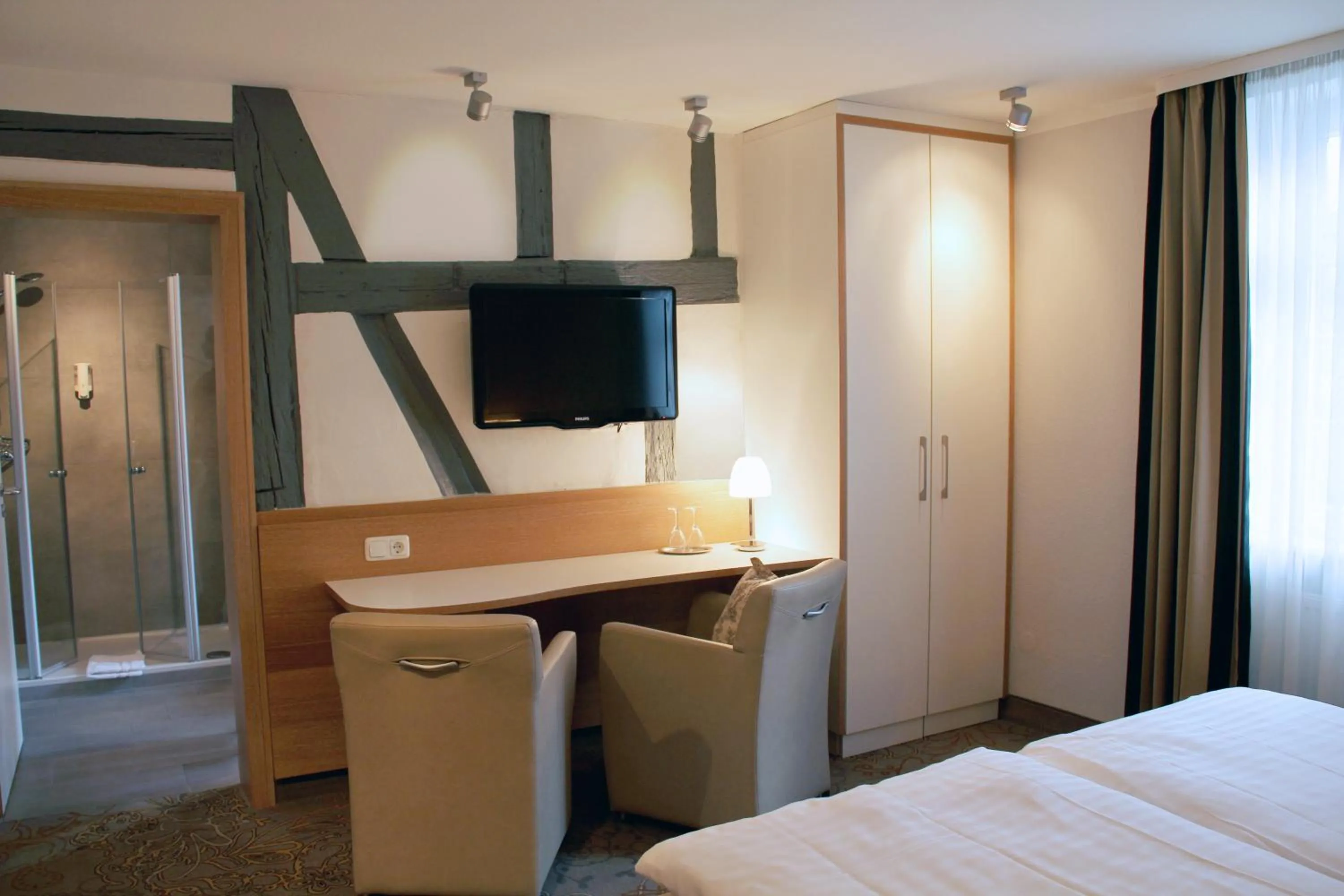 TV and multimedia, Bed in Hotel Tuchhaus