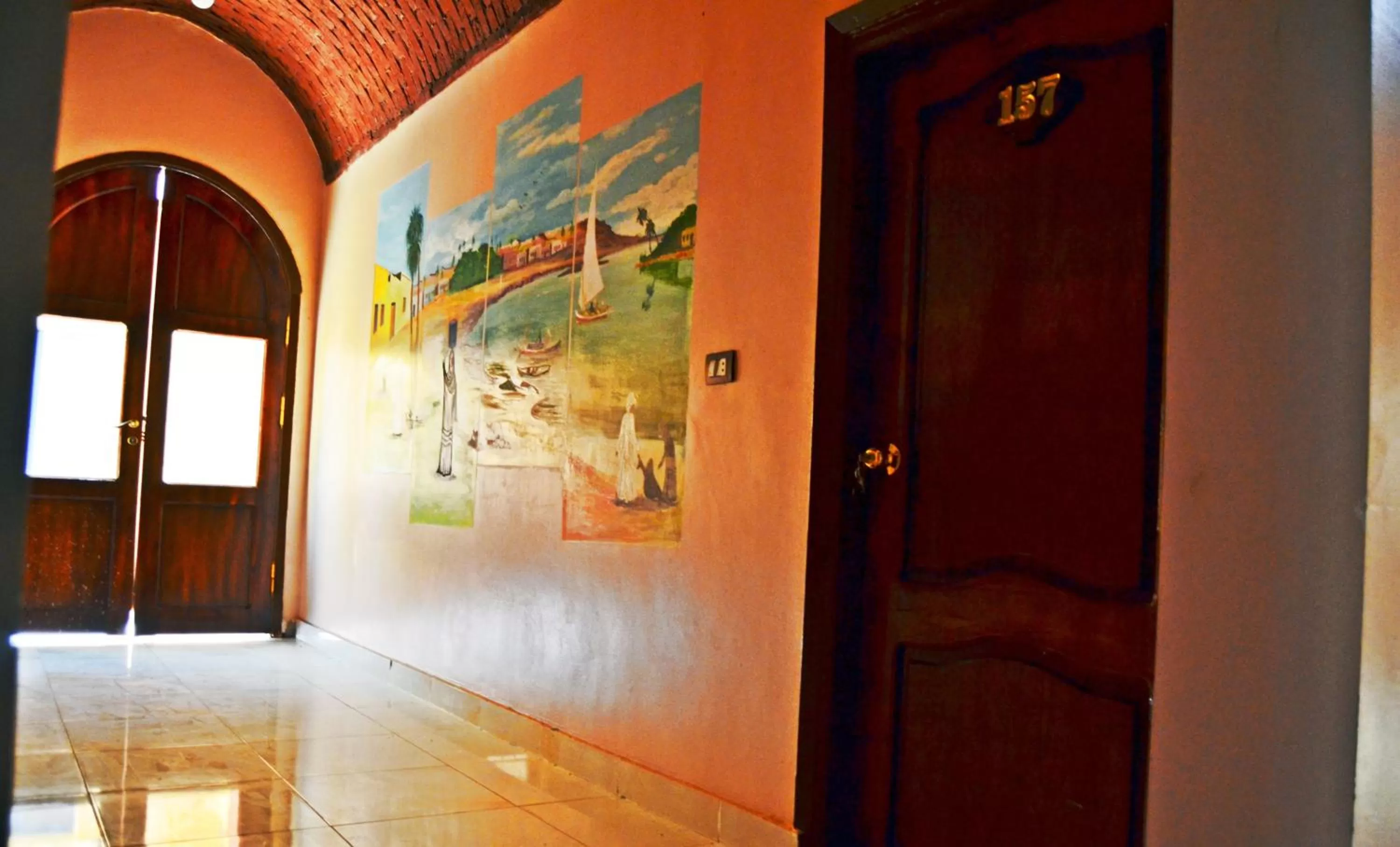 Decorative detail in Tuya Hotel