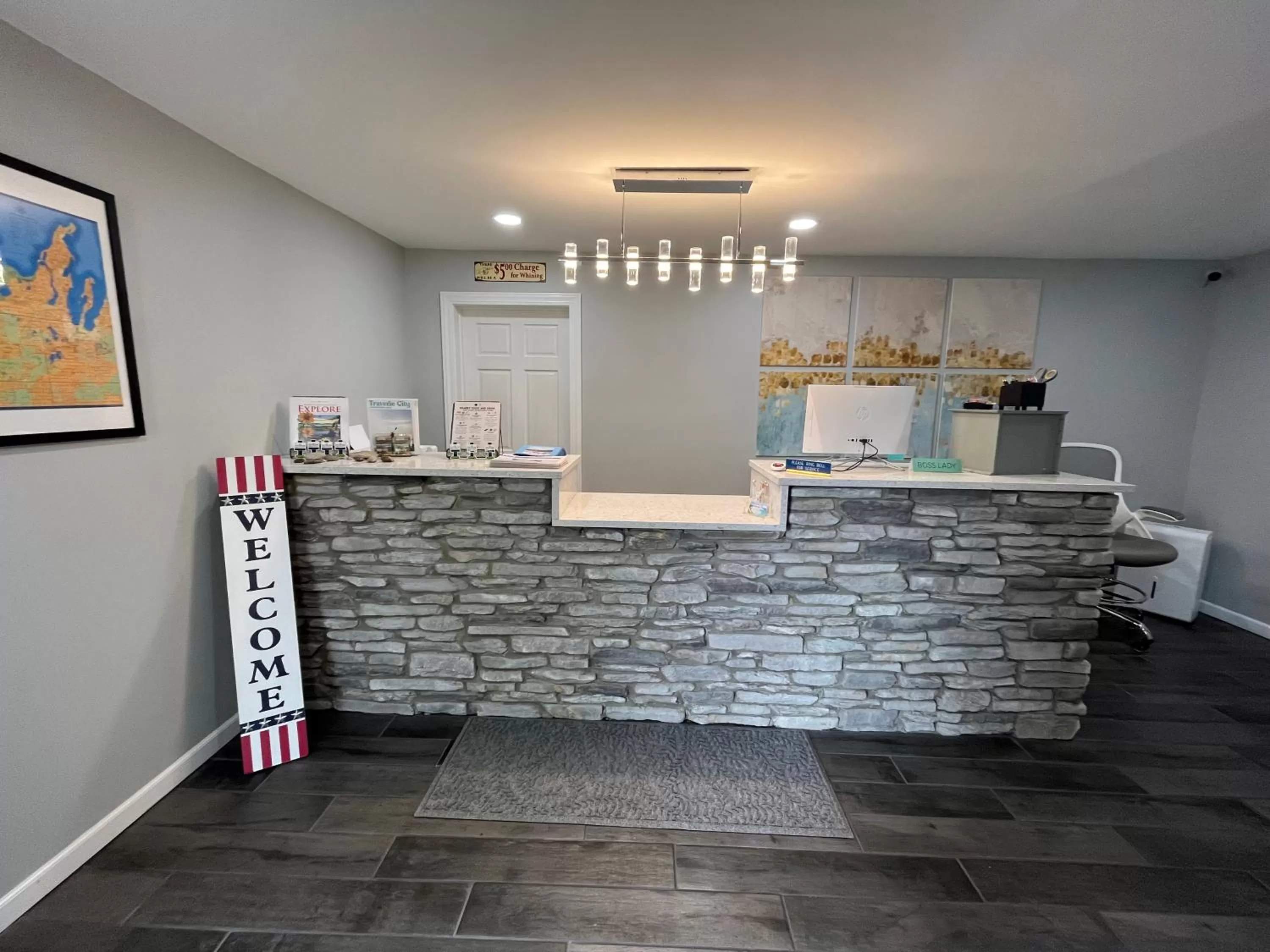 Lobby or reception in Honor Motel