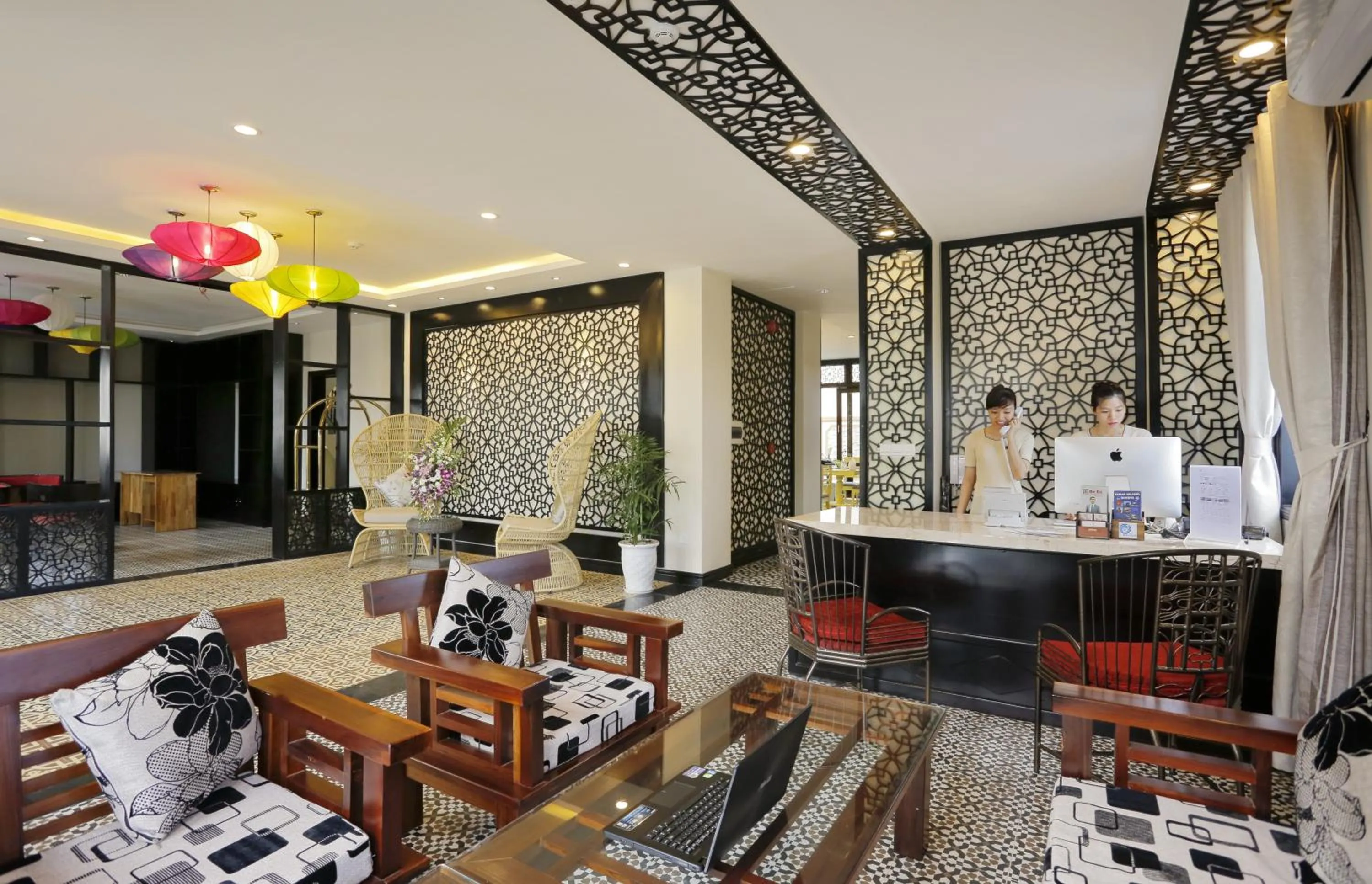 Lobby or reception in River Suites Hoi An