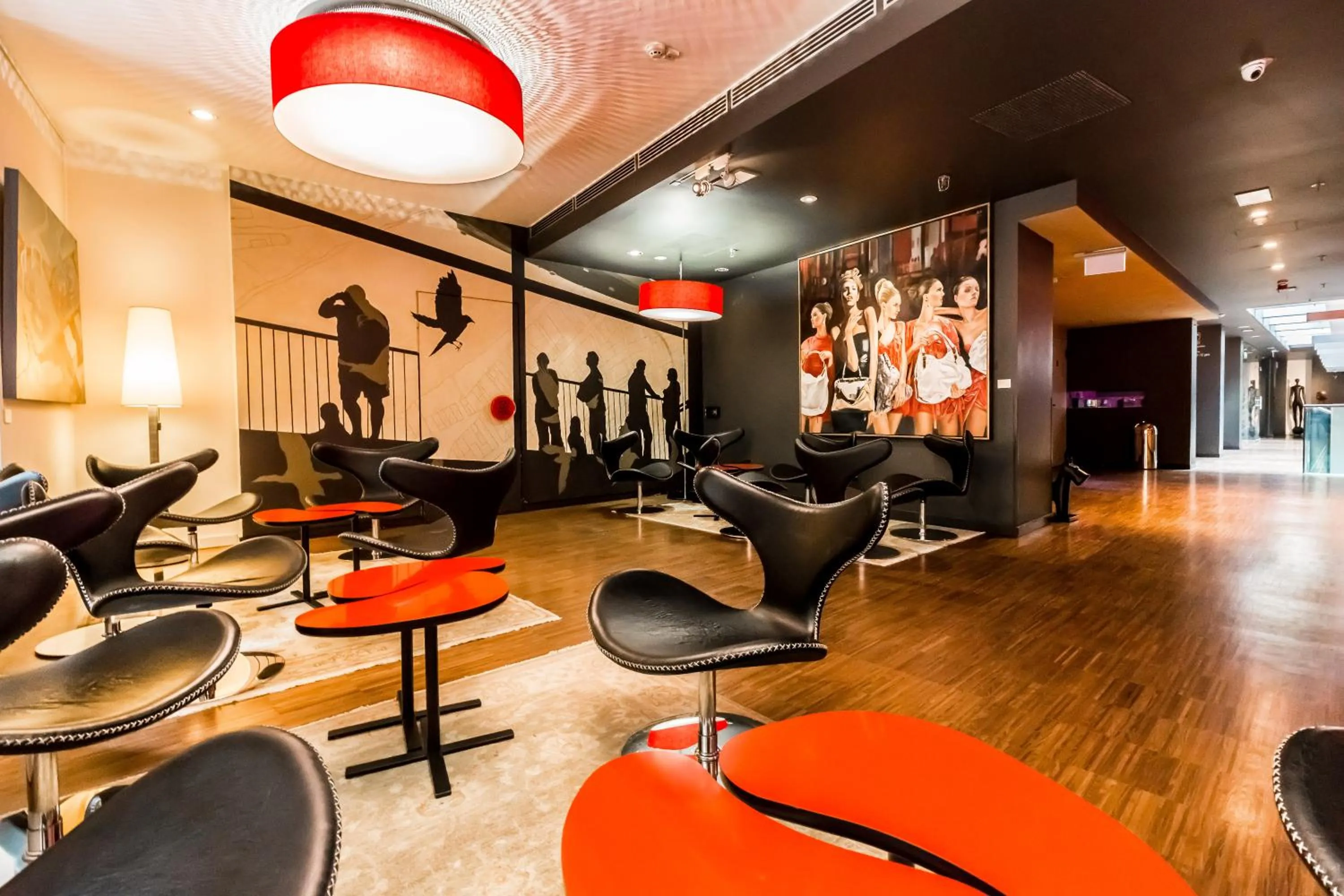 Lobby or reception in Bohem Art Hotel