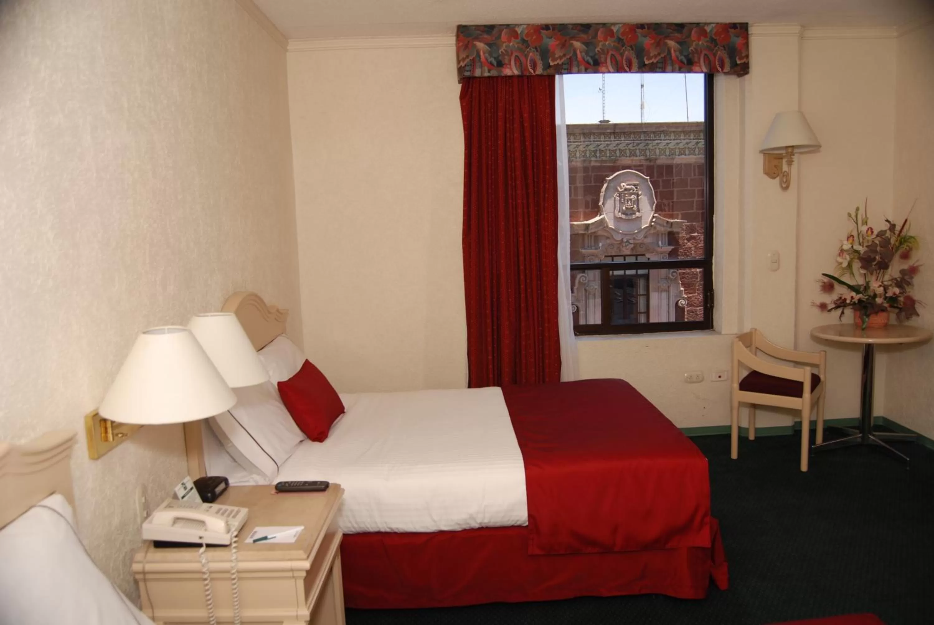 Decorative detail, Bed in Quality Inn Aguascalientes