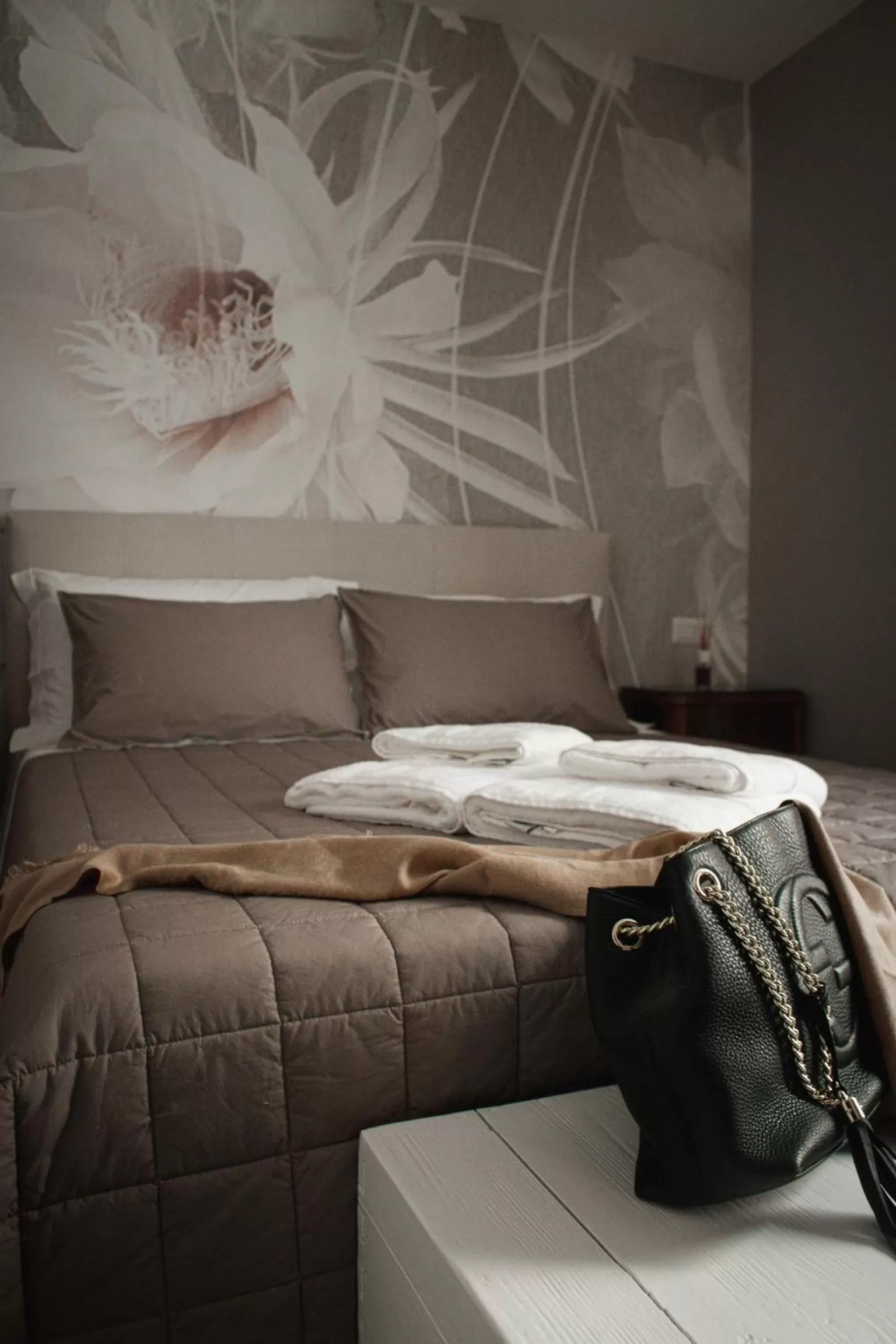 Bed in Il Campanile Premium B&b