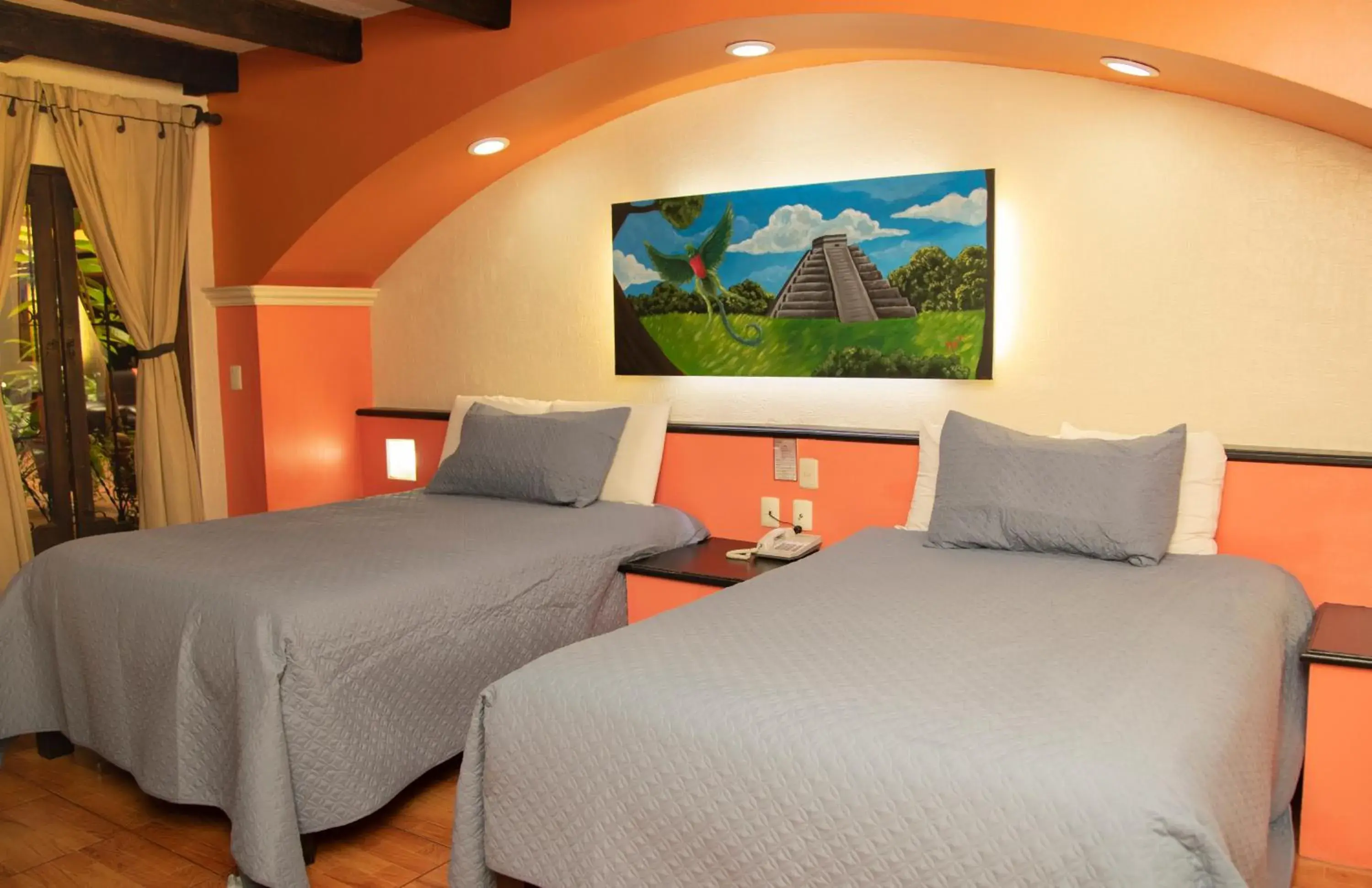 Double Room with Two Double Beds in Hotel Catedral Double Room with Two Double Beds in Hotel Catedral