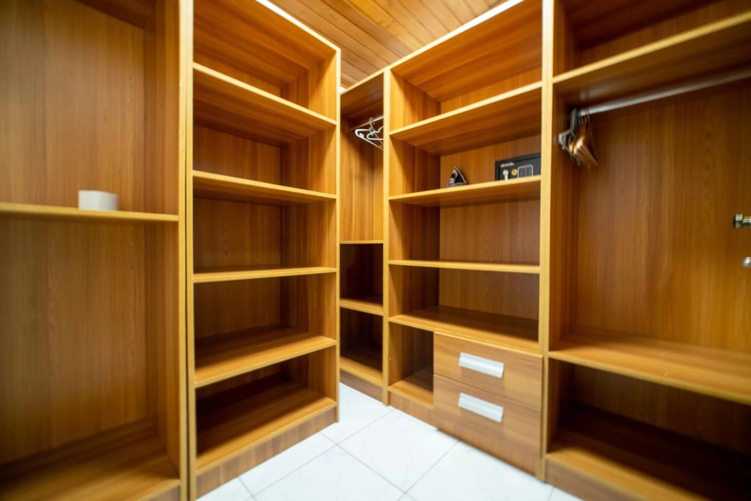 wardrobe in The Cabyn