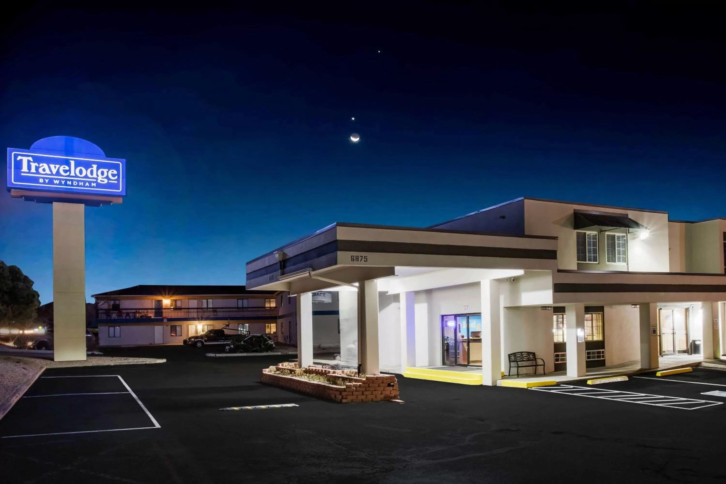 Property building in Travelodge by Wyndham Colorado Springs Airport - Peterson SFB