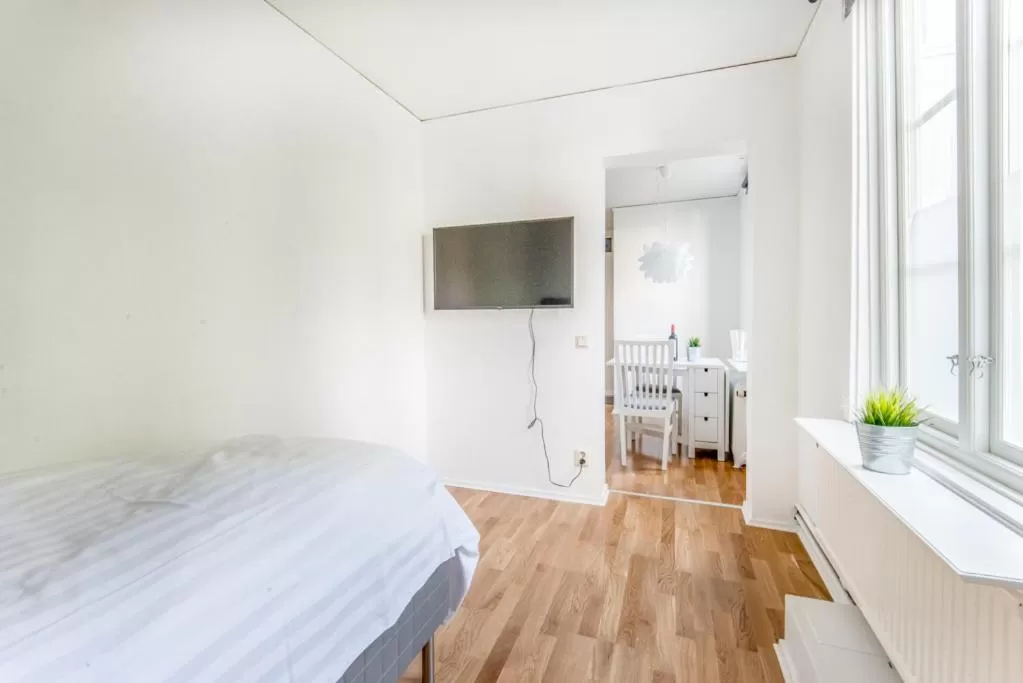 Bed in City Apartments in Jonkoping