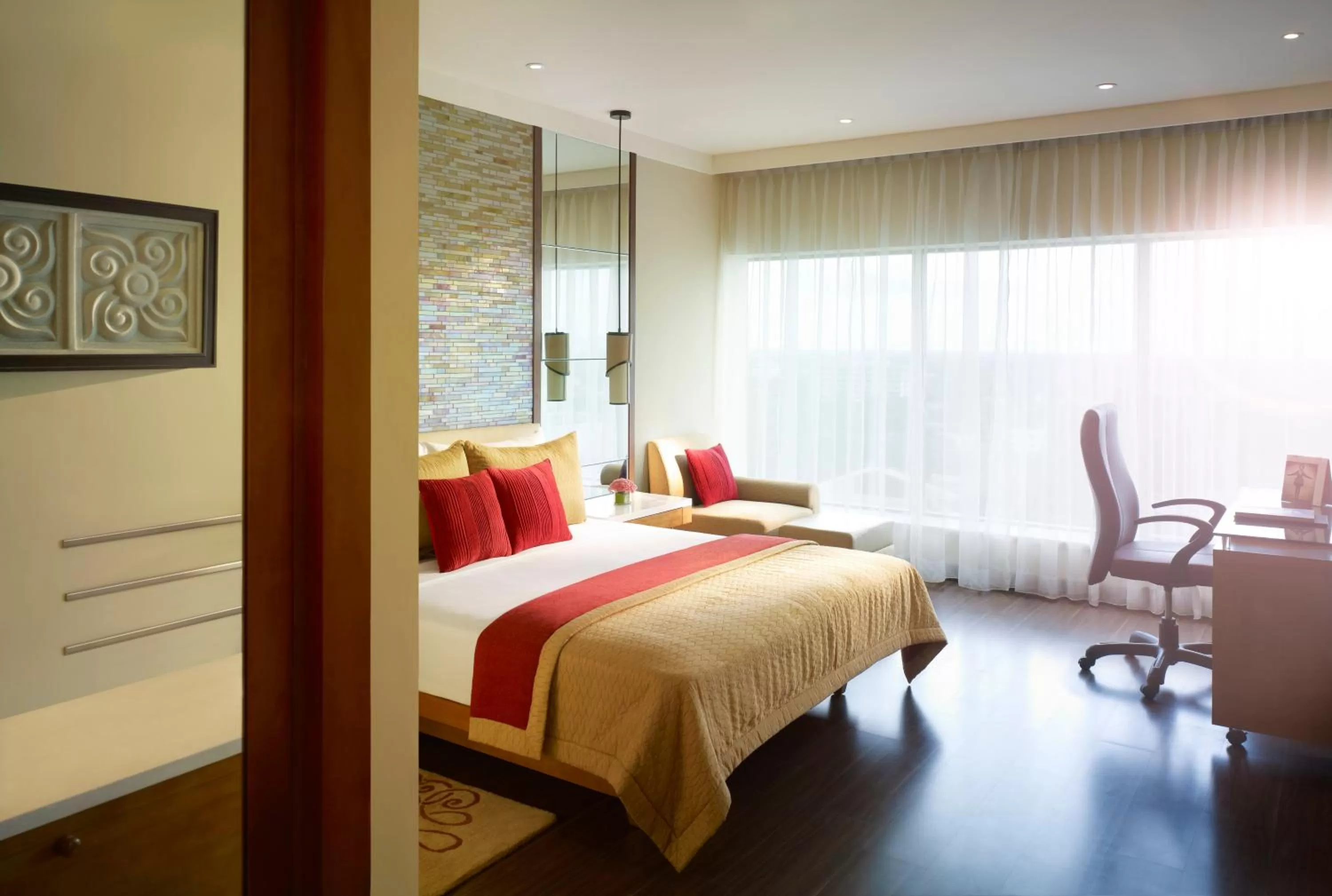 Bed in Vivanta Coimbatore