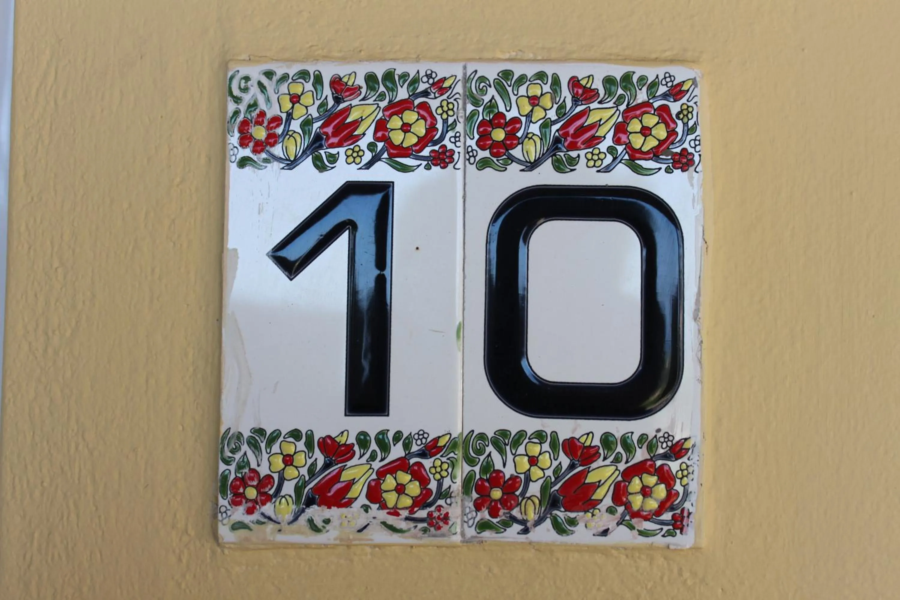 Decorative detail in Villa Medusa