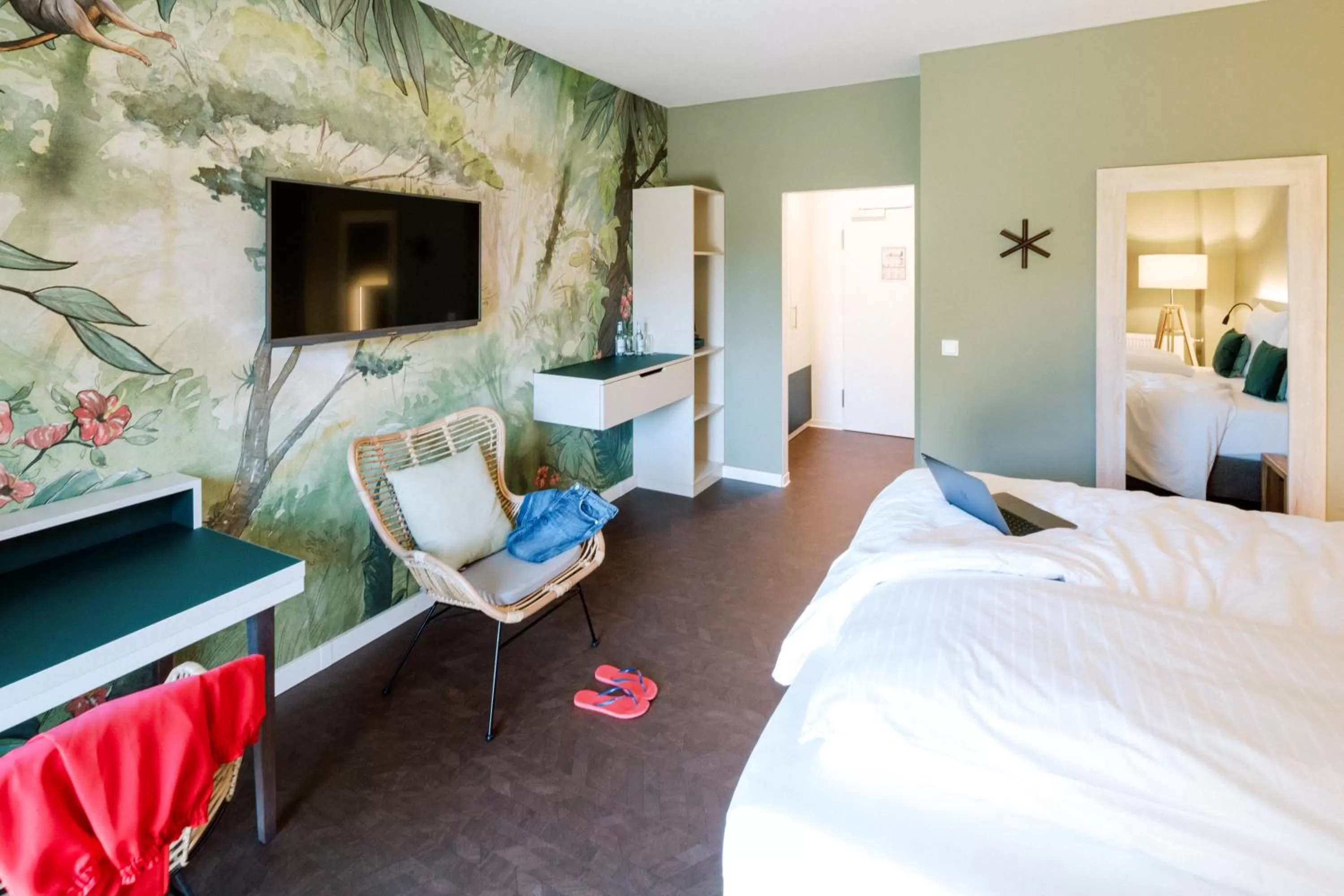 TV and multimedia, Bed in Hotel am Zoo