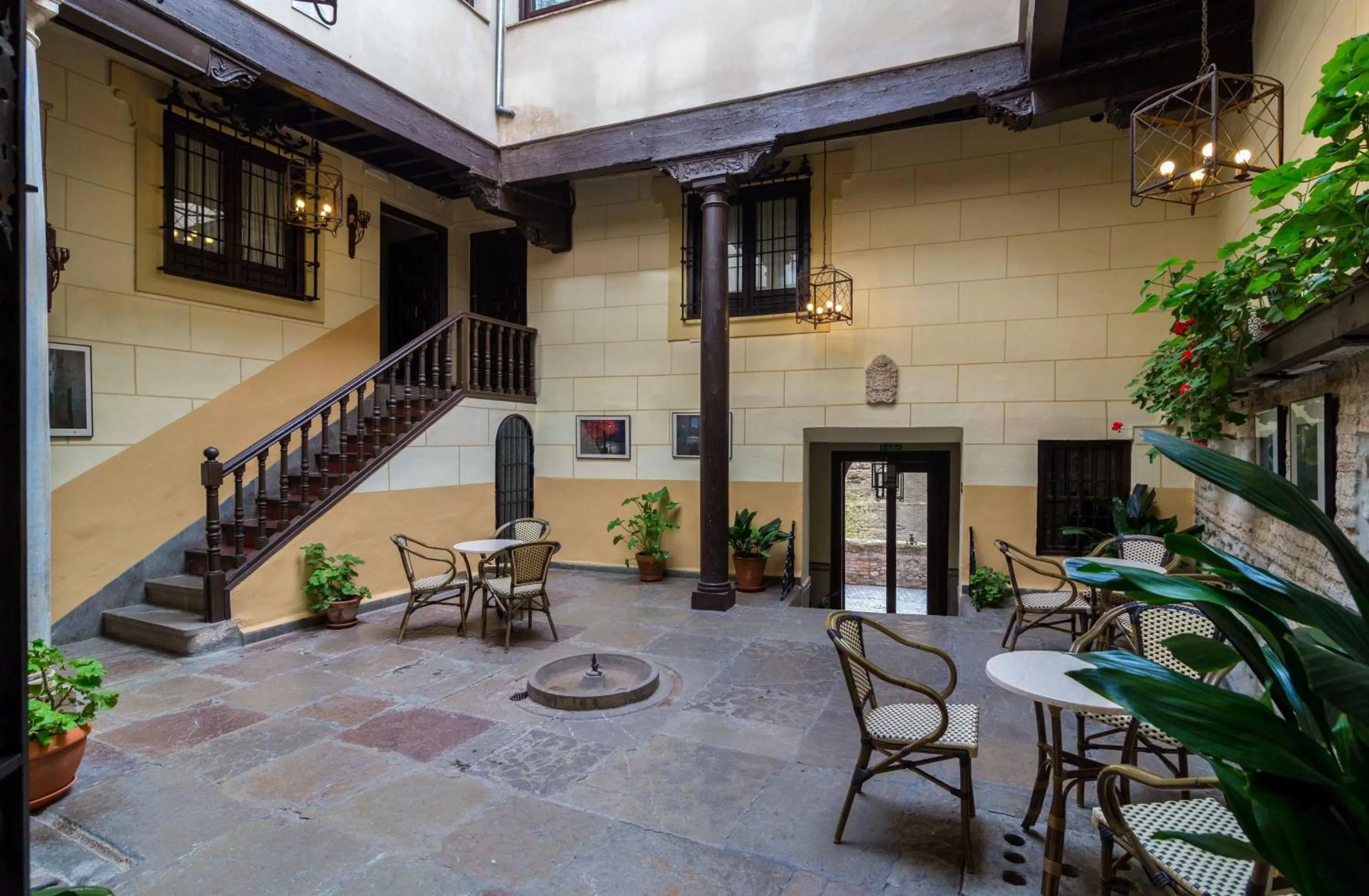 Lobby or reception in Palacio de Mariana Pineda