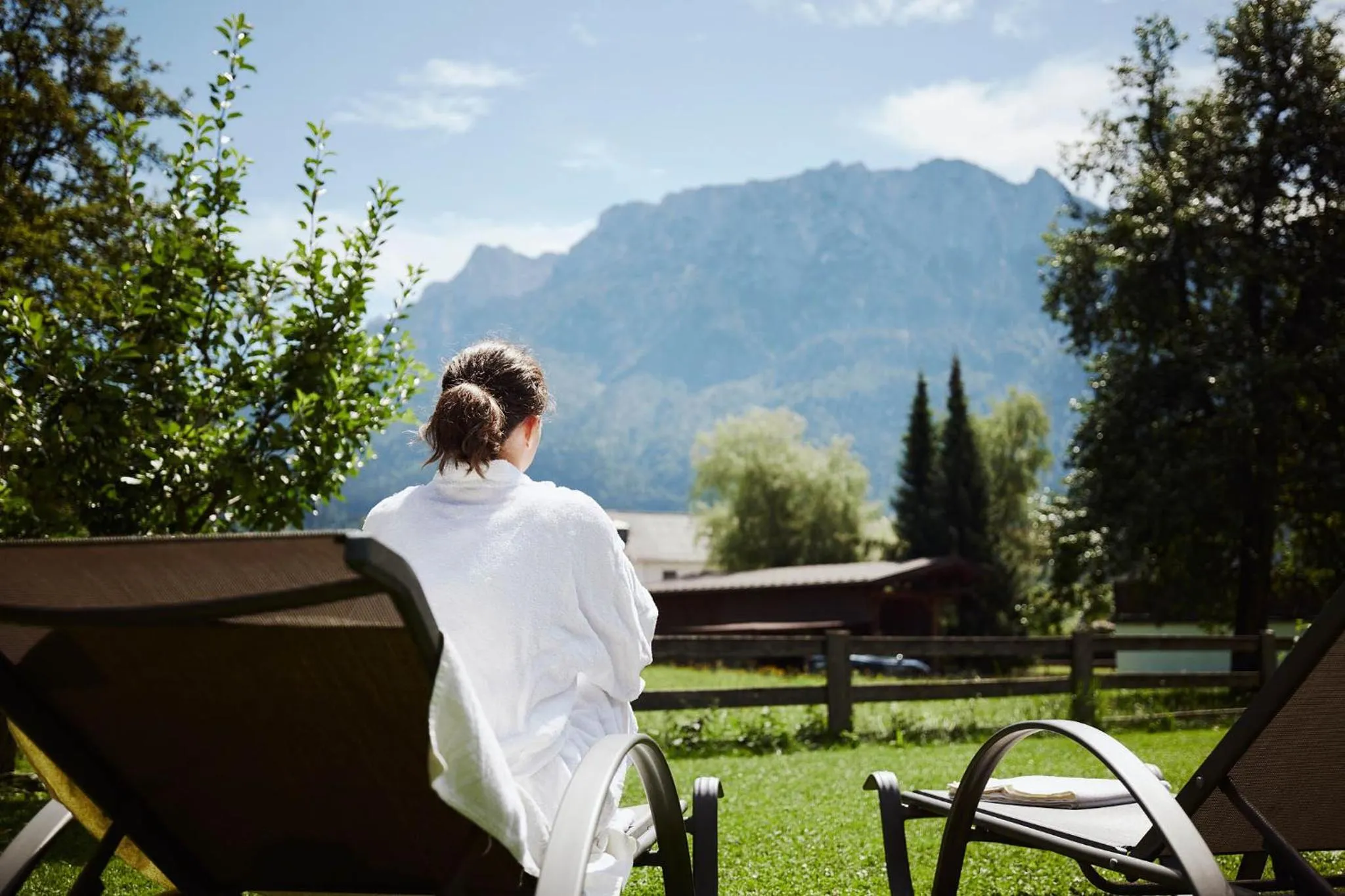 View (from property/room) in Gasthaus Hotel Oberwirt