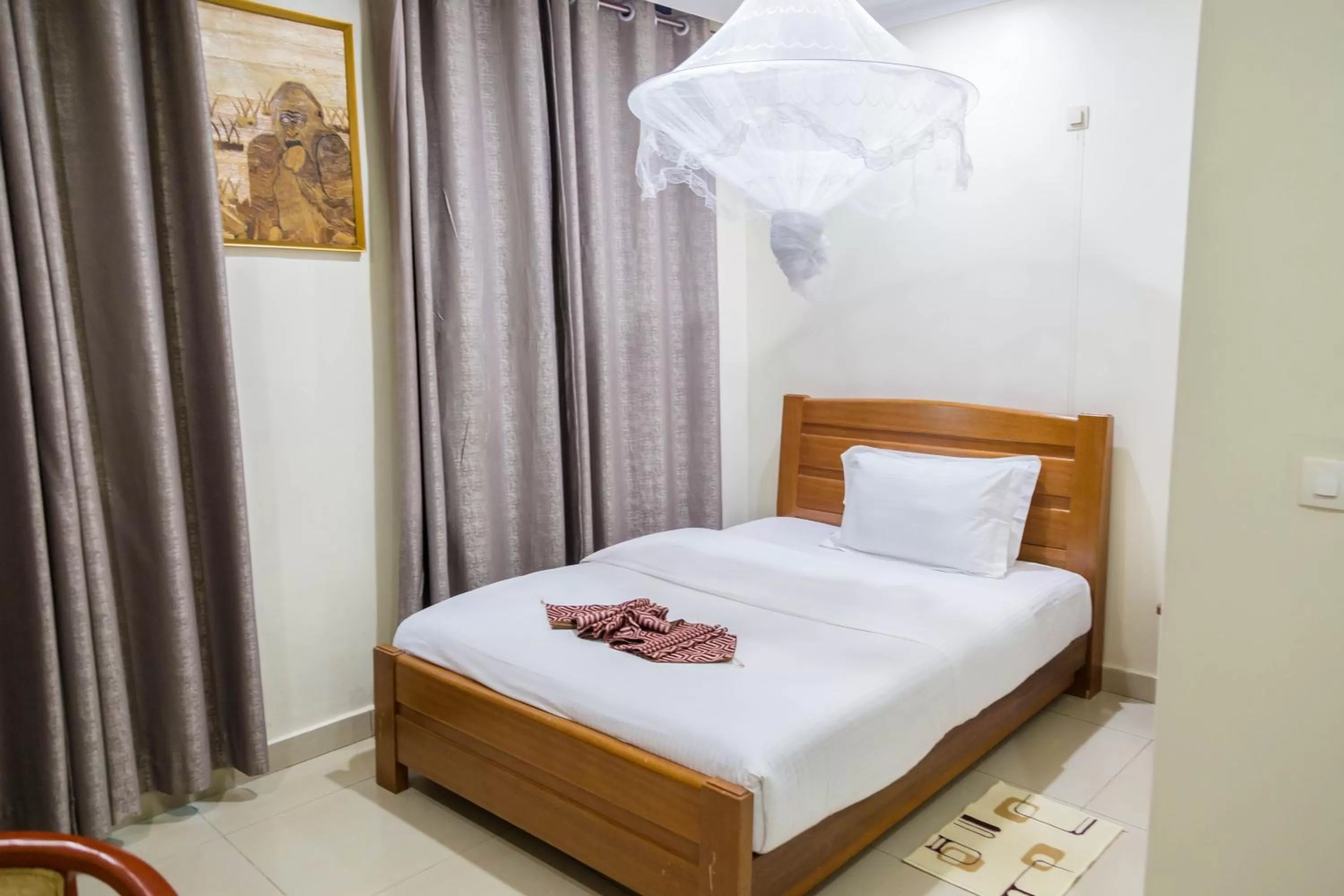 Bed in Olympic Hotel