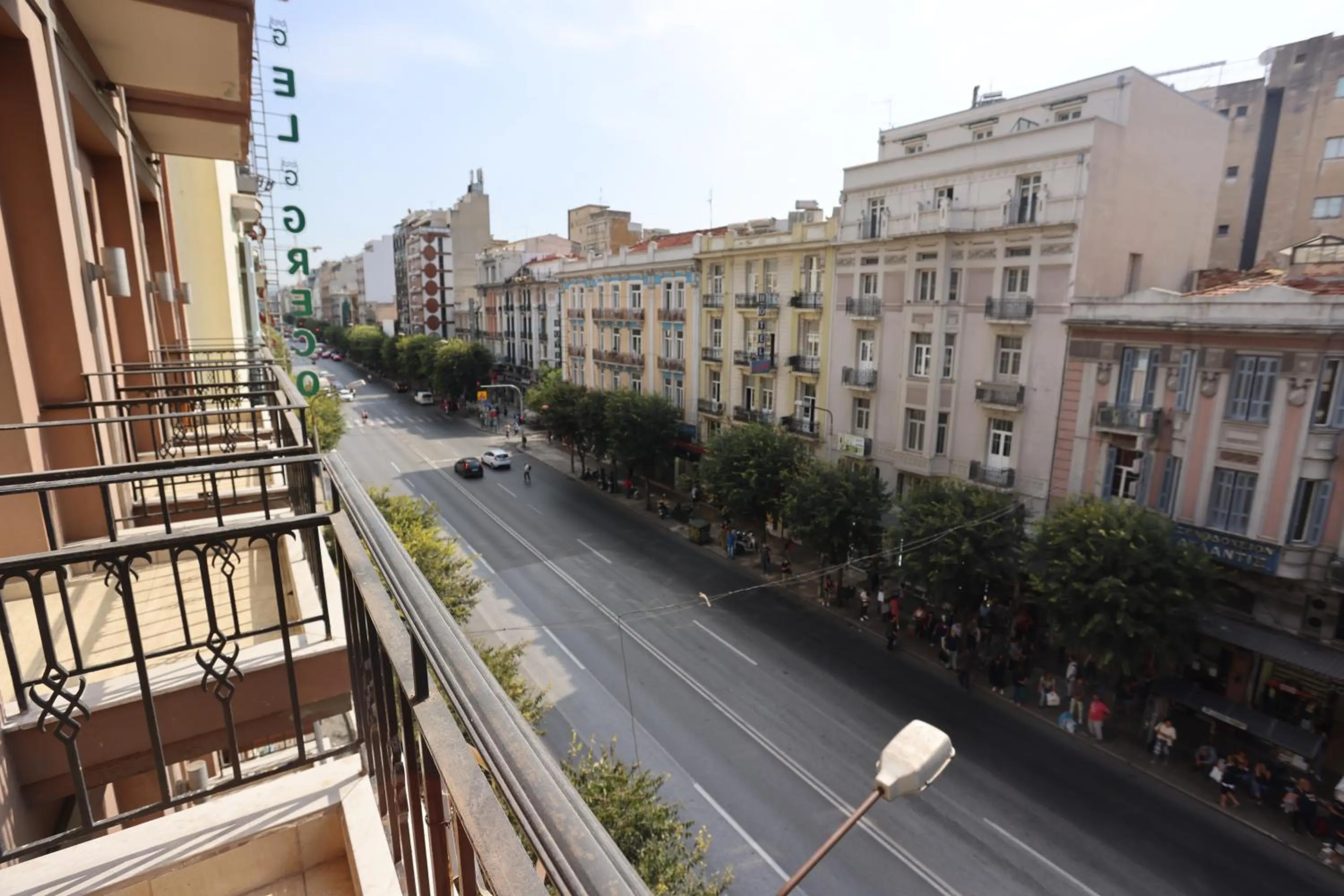 City view in Aegeon Hotel