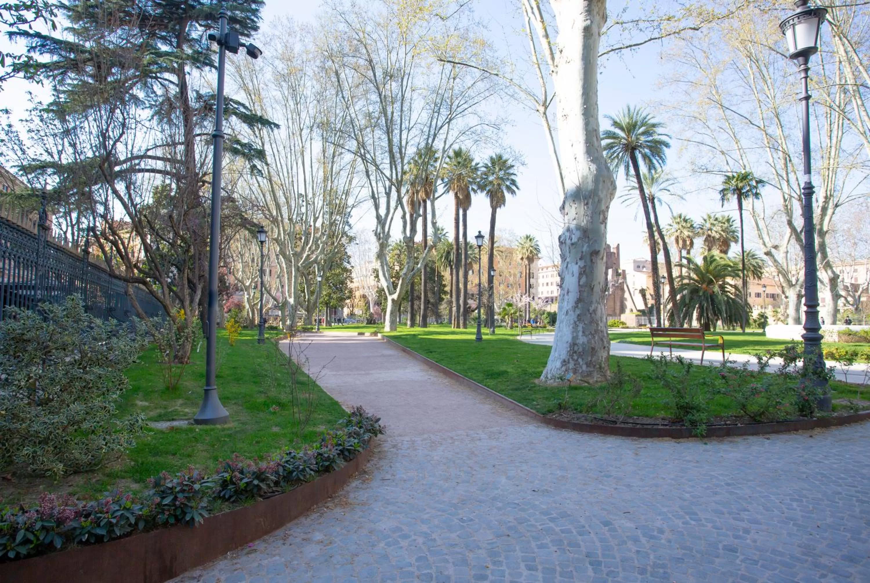 Garden in Hotel Napoleon