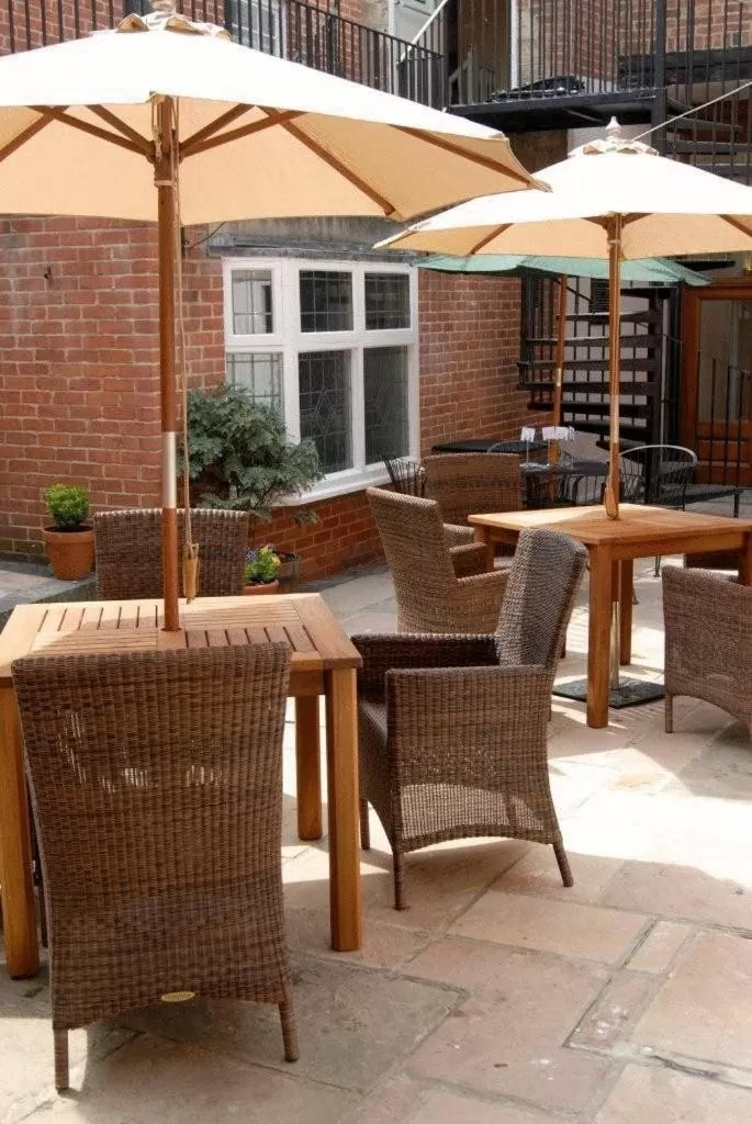 Patio in The Lion Hotel