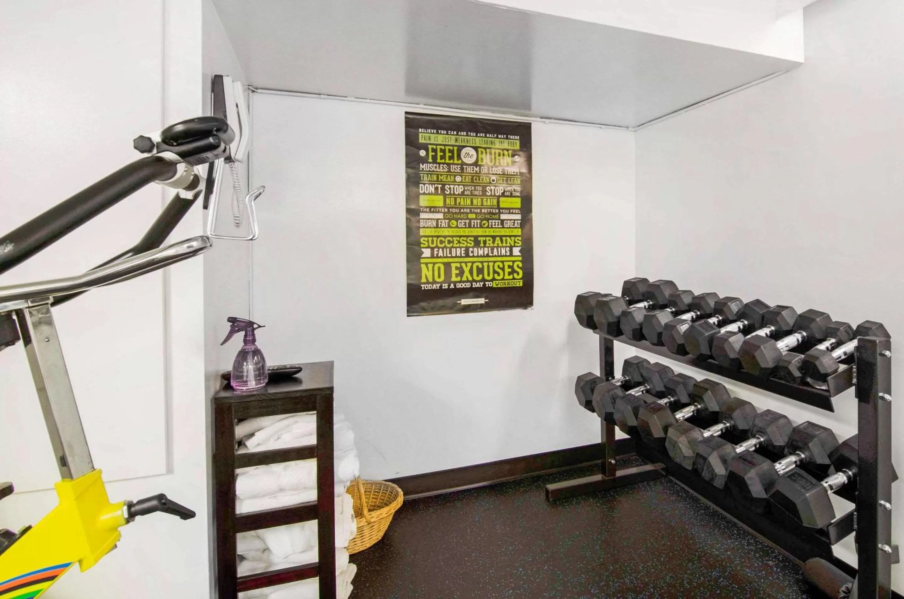 Fitness centre/facilities in Quality Inn Downtown Inner Harbour