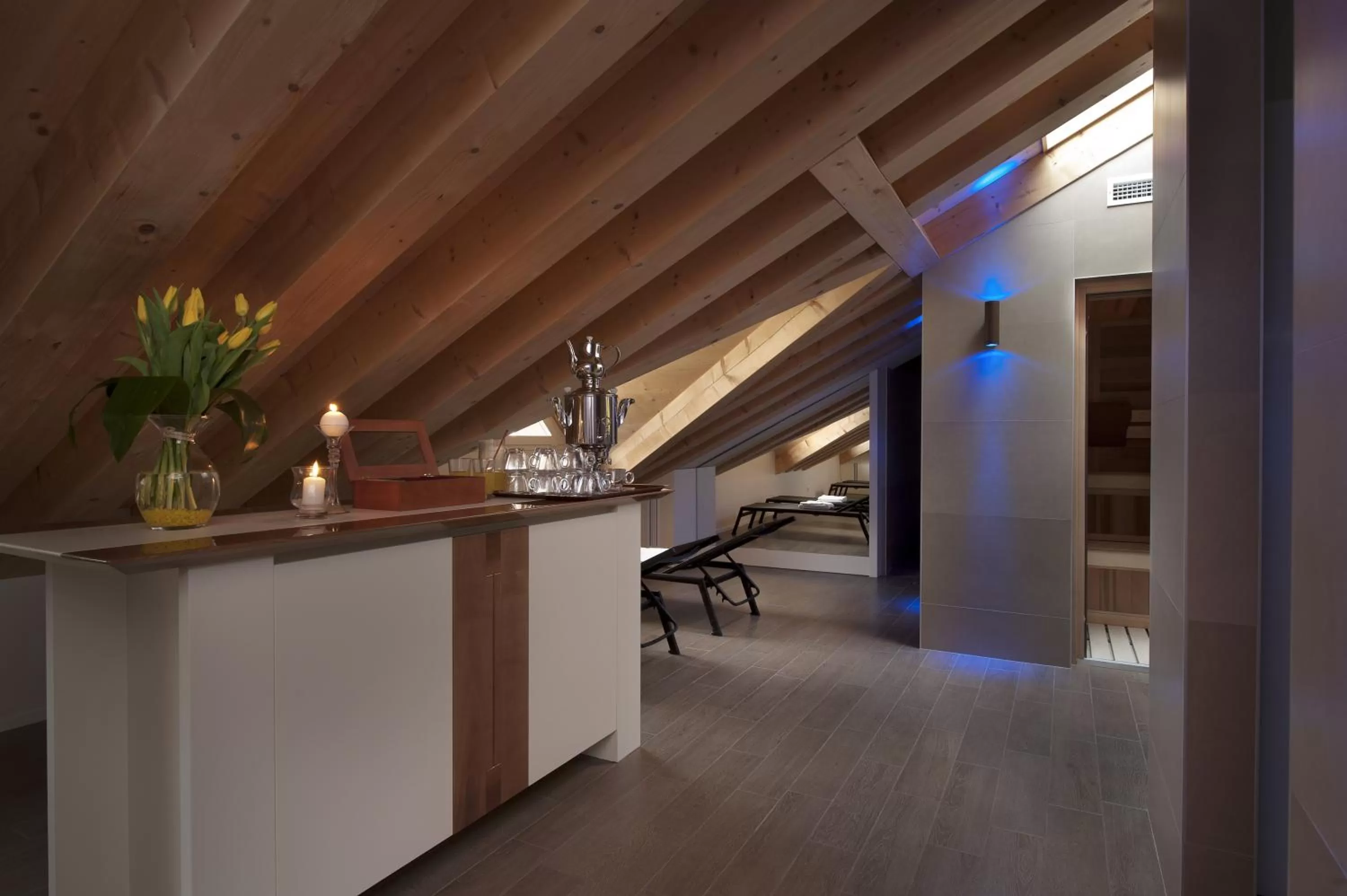 Spa and wellness centre/facilities in Villa del Poggio Prosecco Bike Hotel