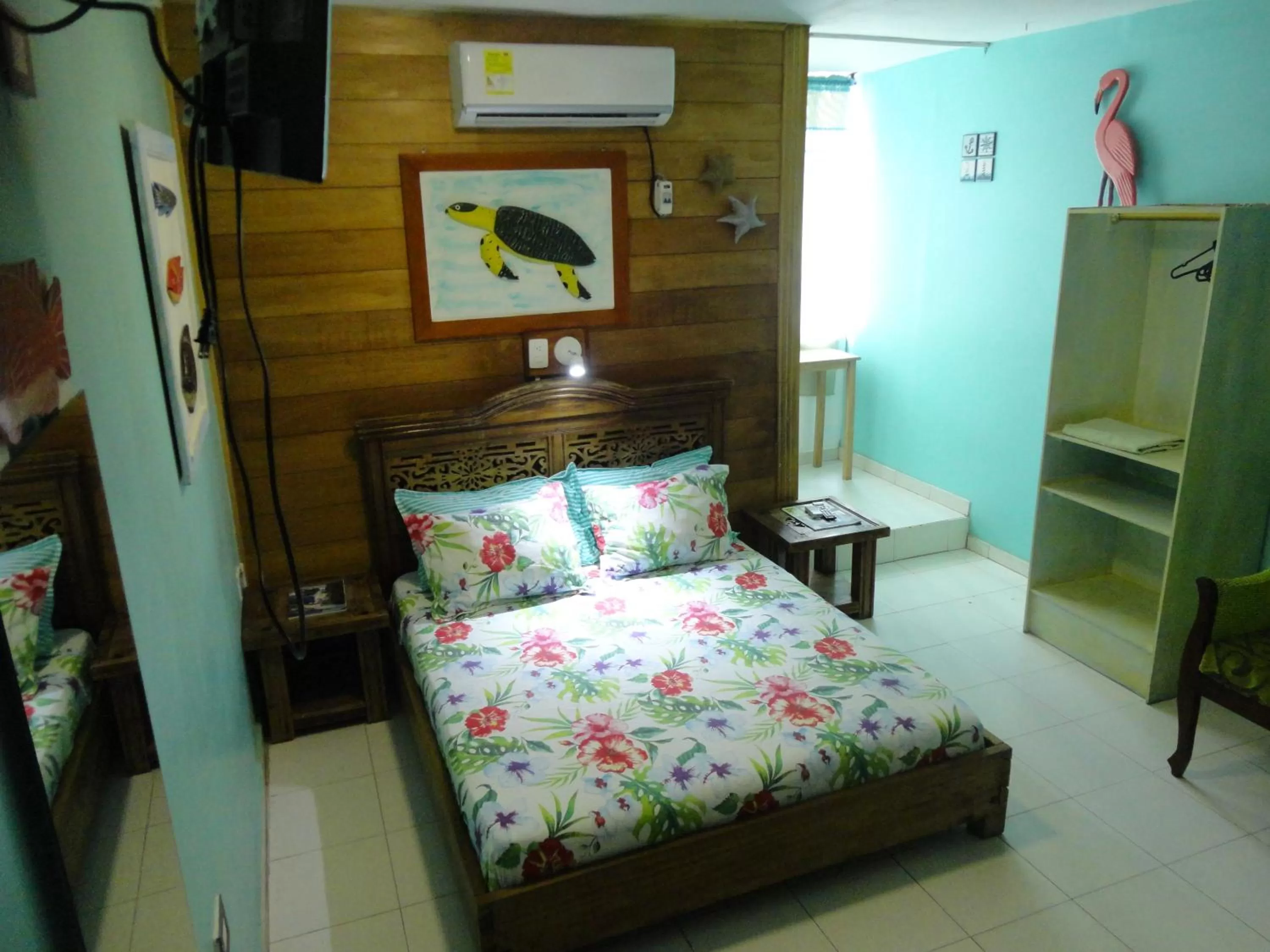 Bed in Hotel Pueblito Playa