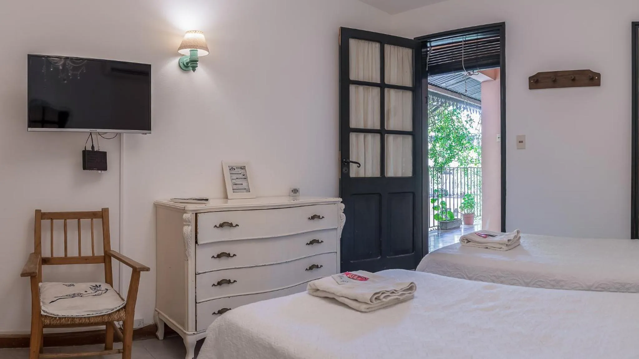 Bed in Posada de la Flor