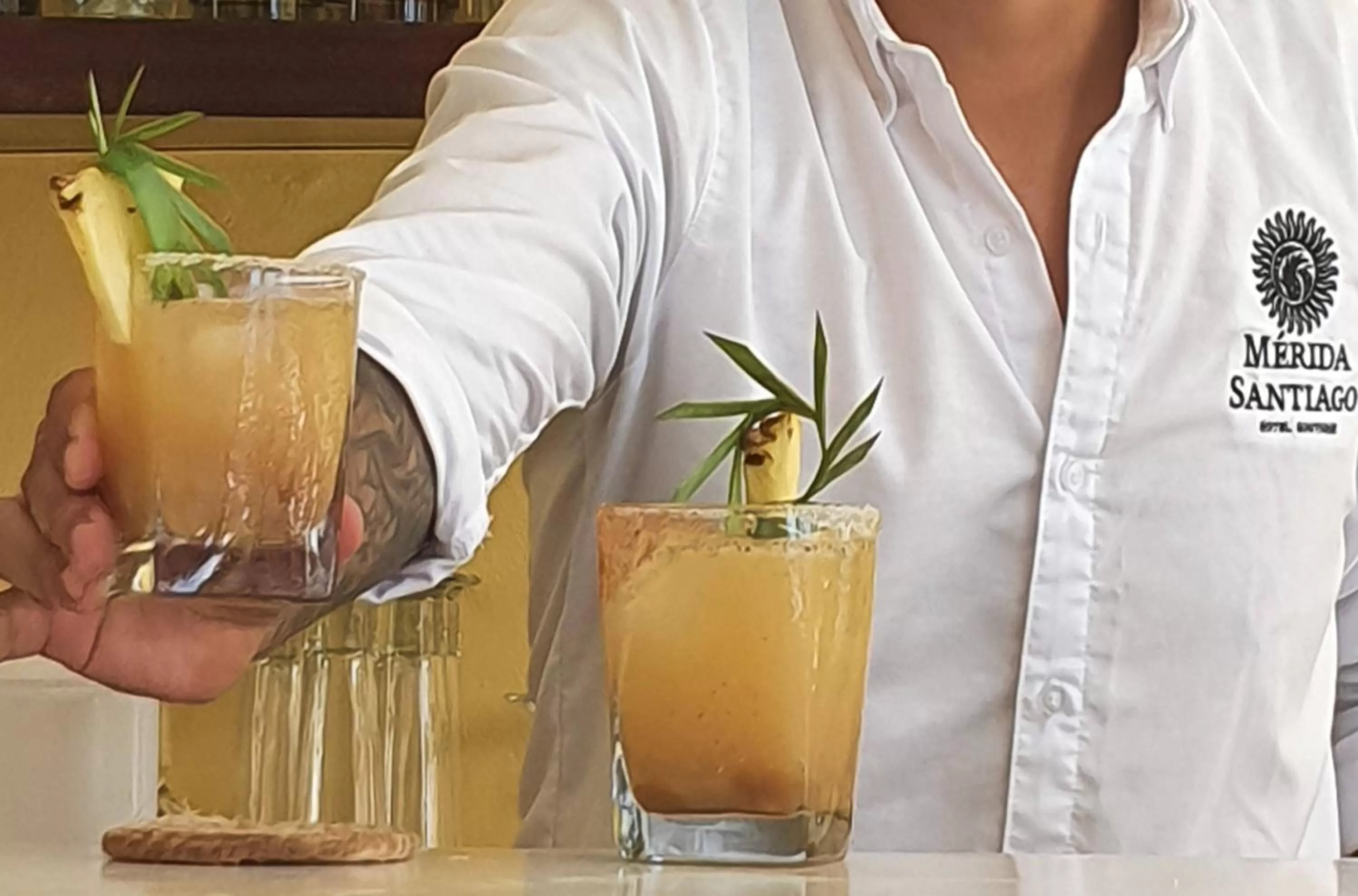 Alcoholic drinks in Merida Santiago Hotel Boutique