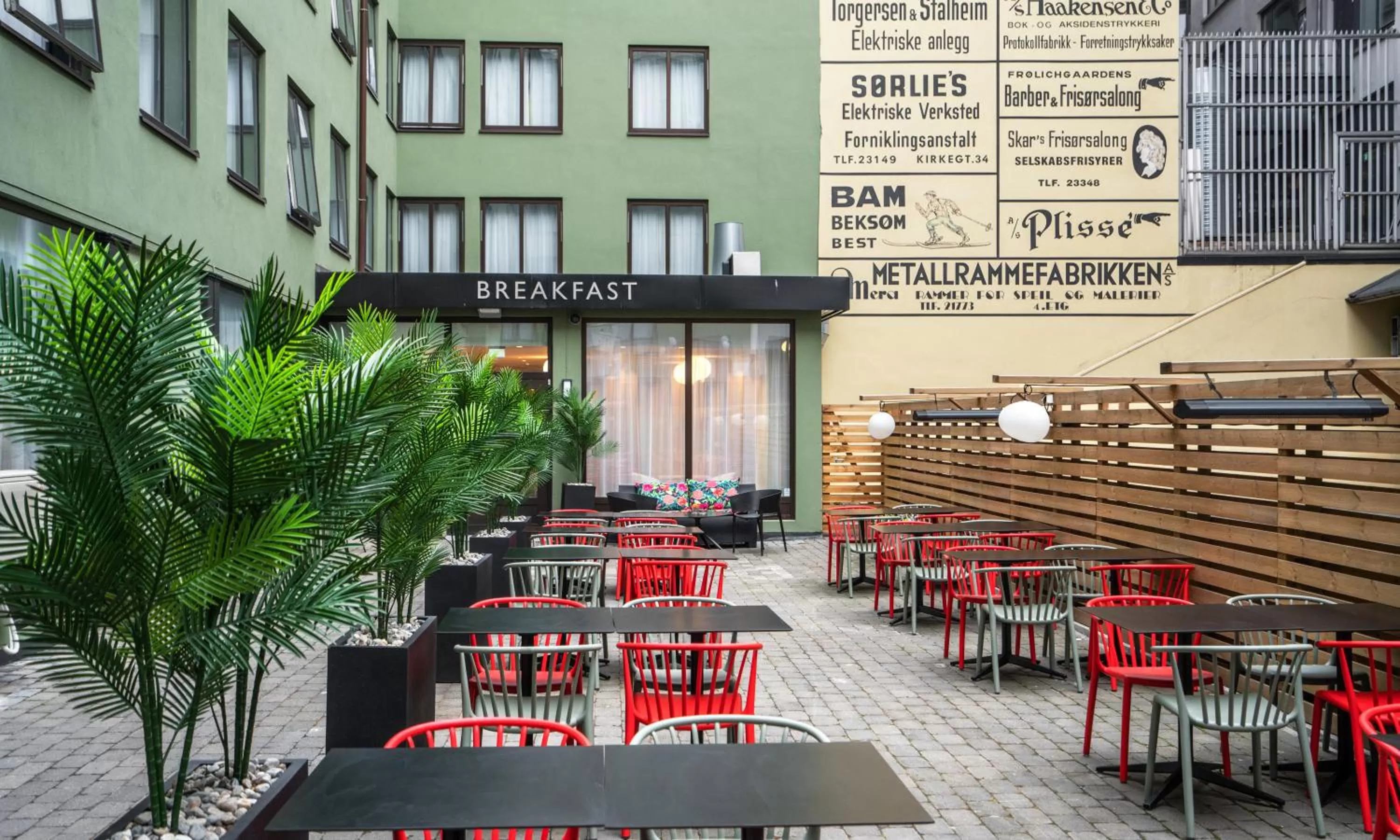 Property building in Thon Hotel Astoria