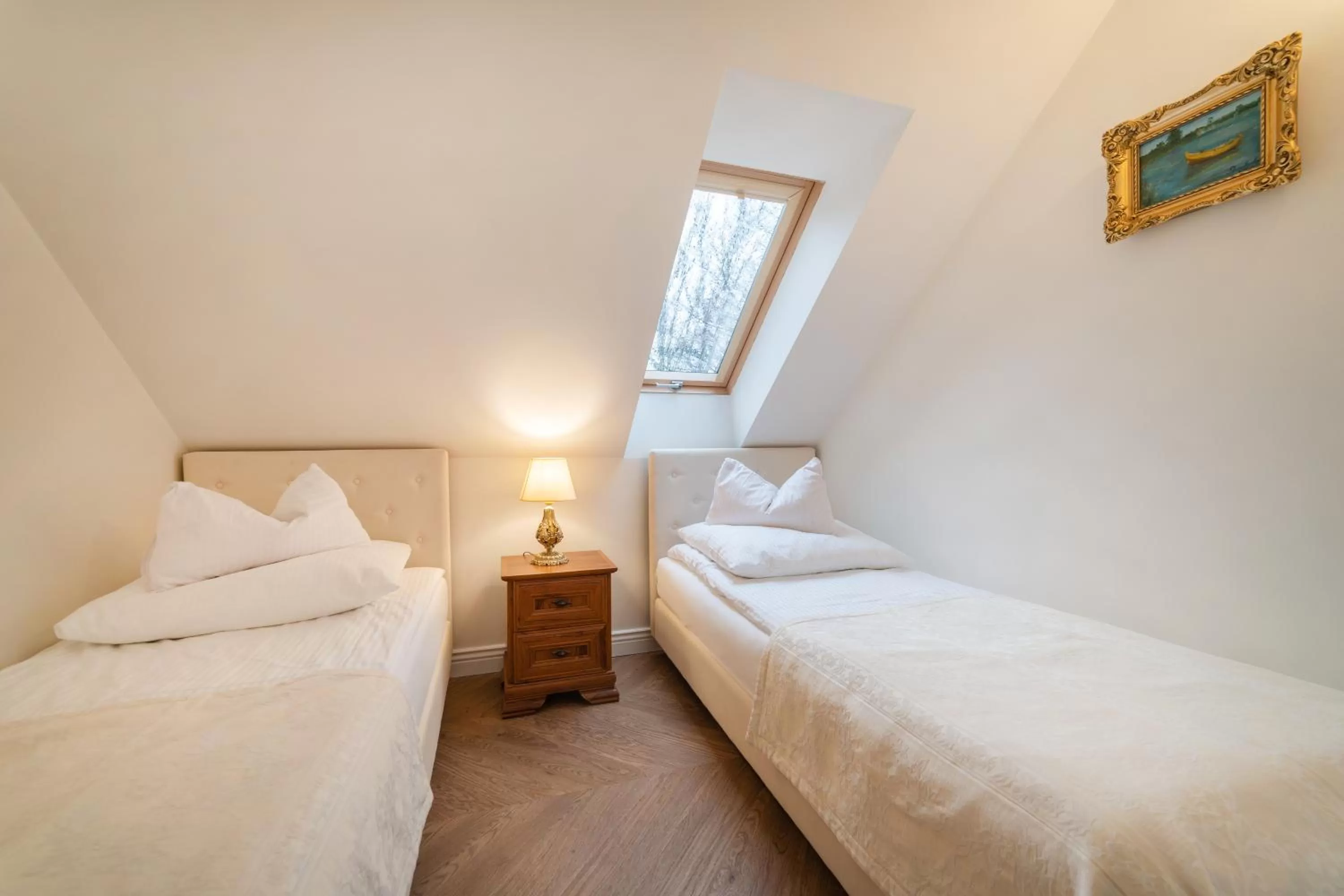 Bed in Pensjonat & Restauracja Admirał