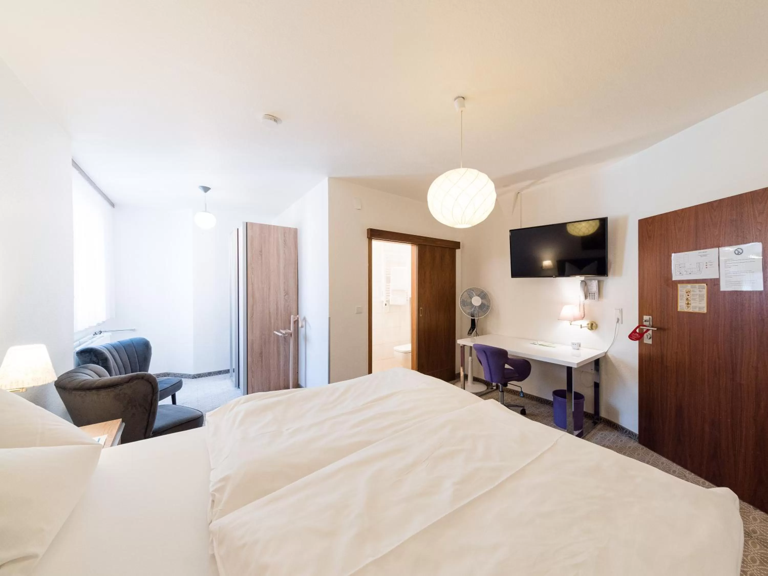 Staff, Bed in PrivatHotel Probst