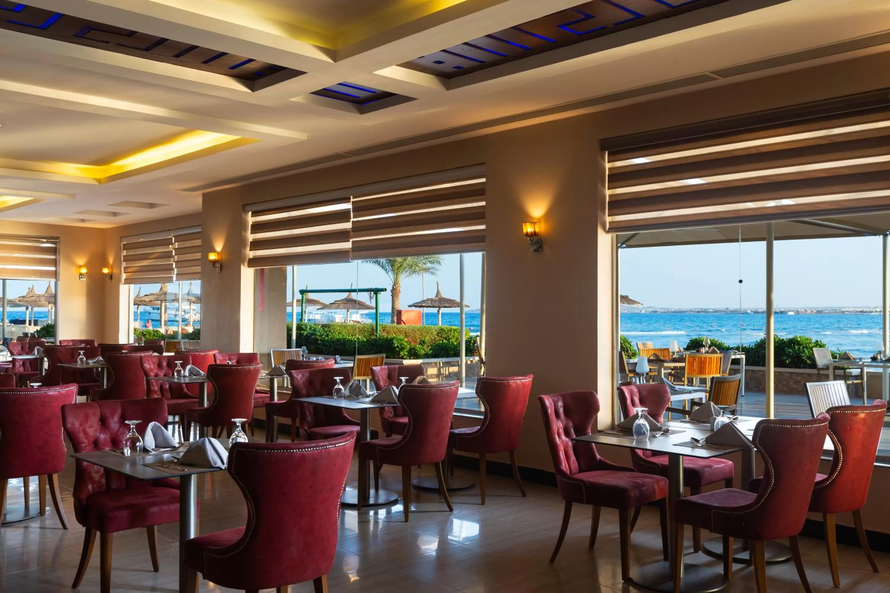 Restaurant/places to eat in Beach Albatros Aqua Park - Hurghada