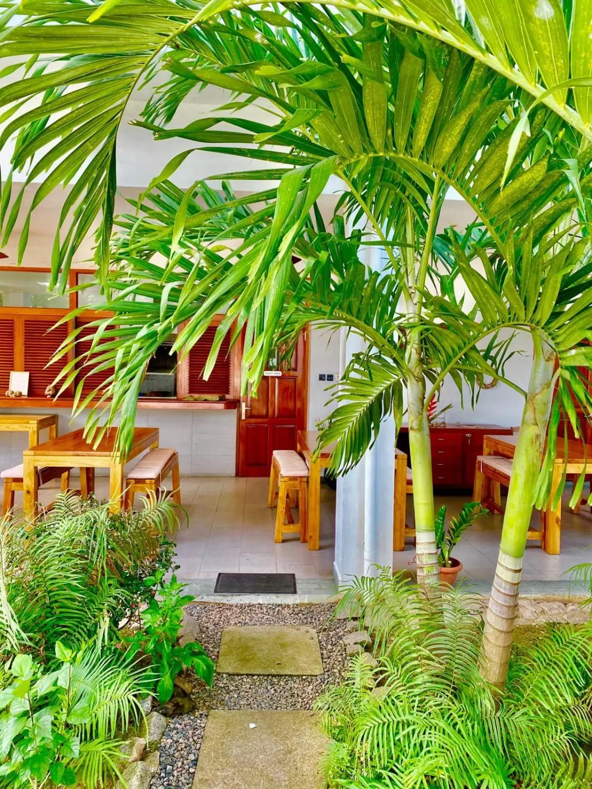 Patio in Hilltop Boutique Hotel