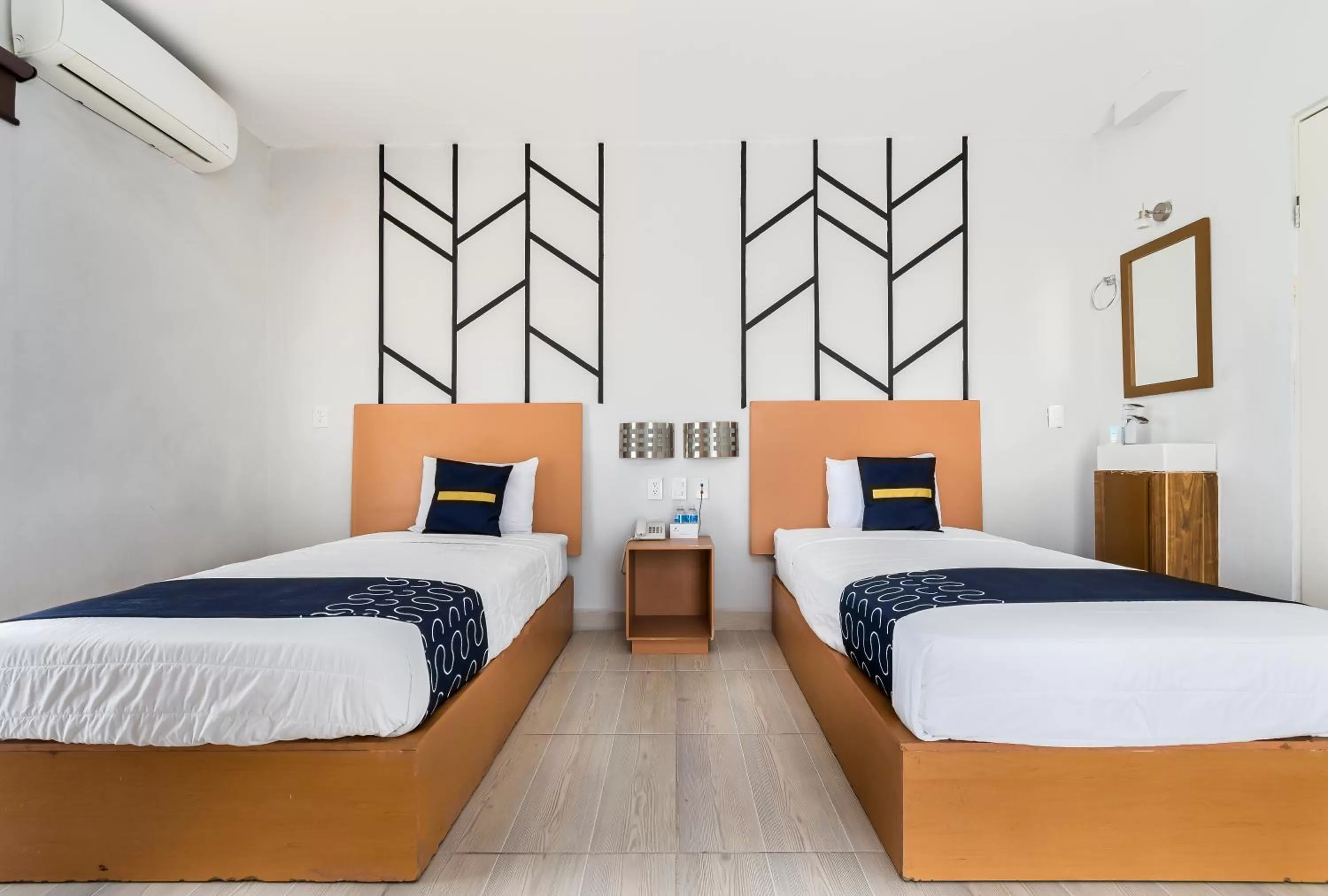 Bed in Hotel Plaza Regina Torreon