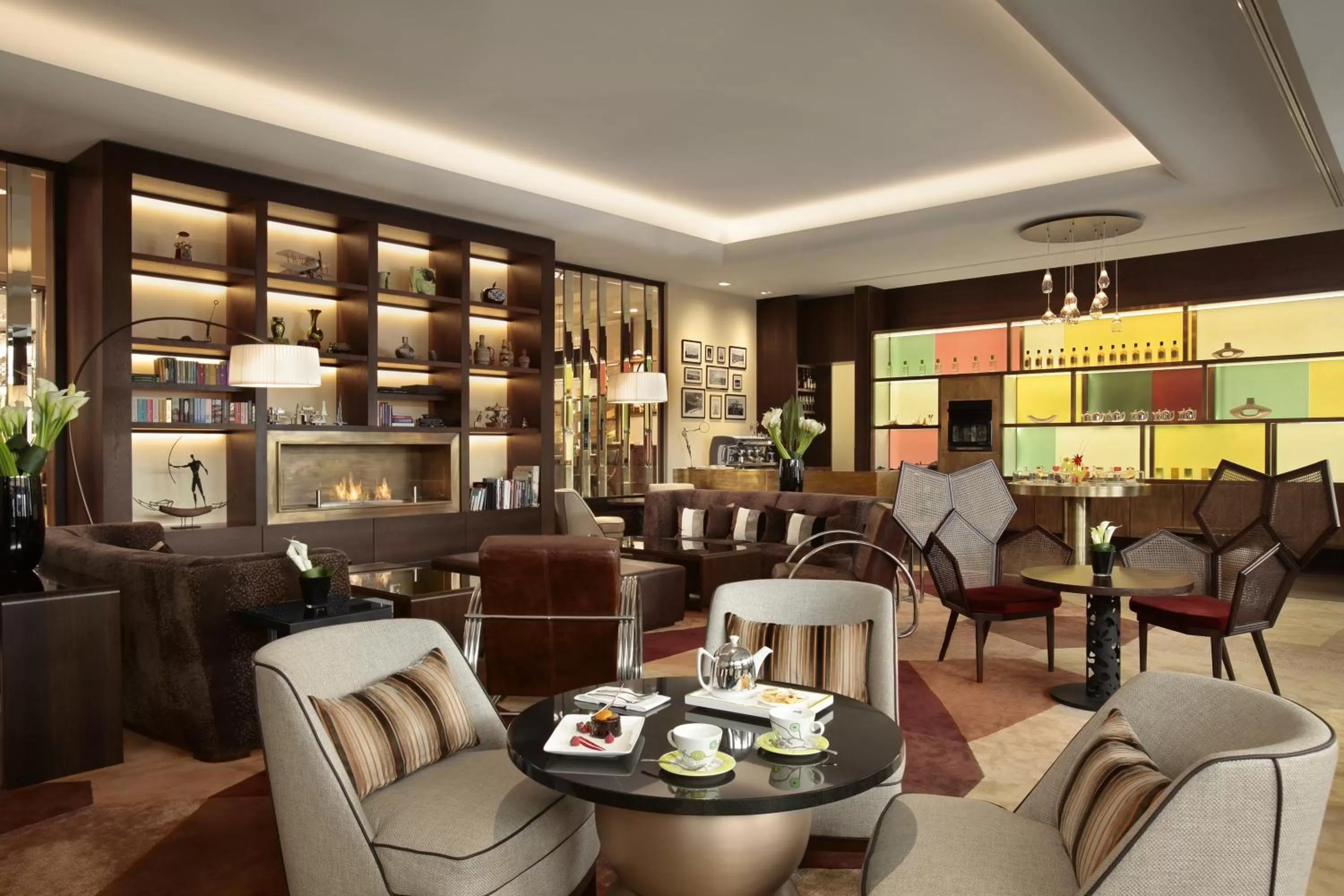 Lounge or bar in Kempinski Hotel Corvinus Budapest