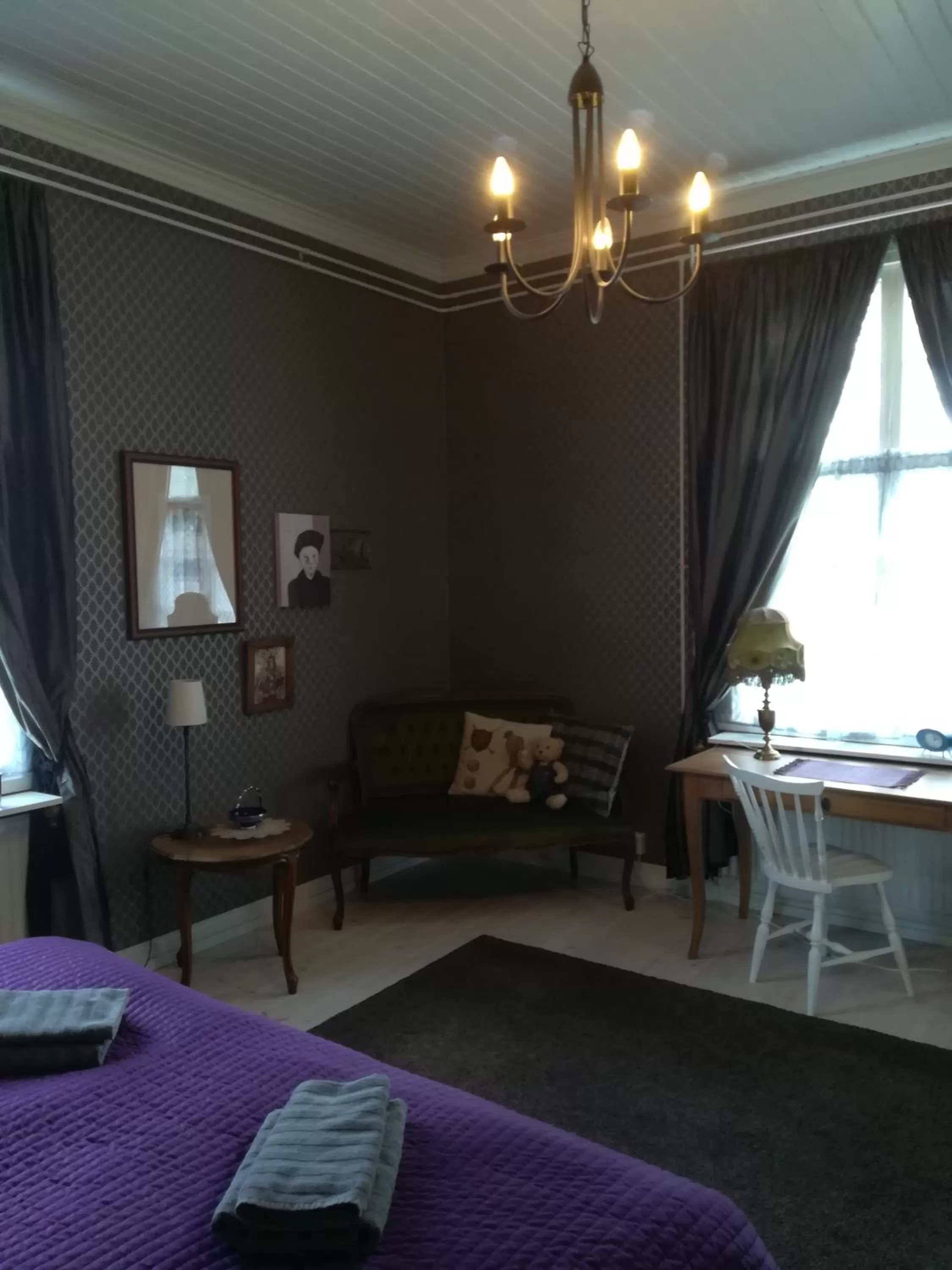 Seating Area in Hotelli Huiskankorpi Boutique Hotel