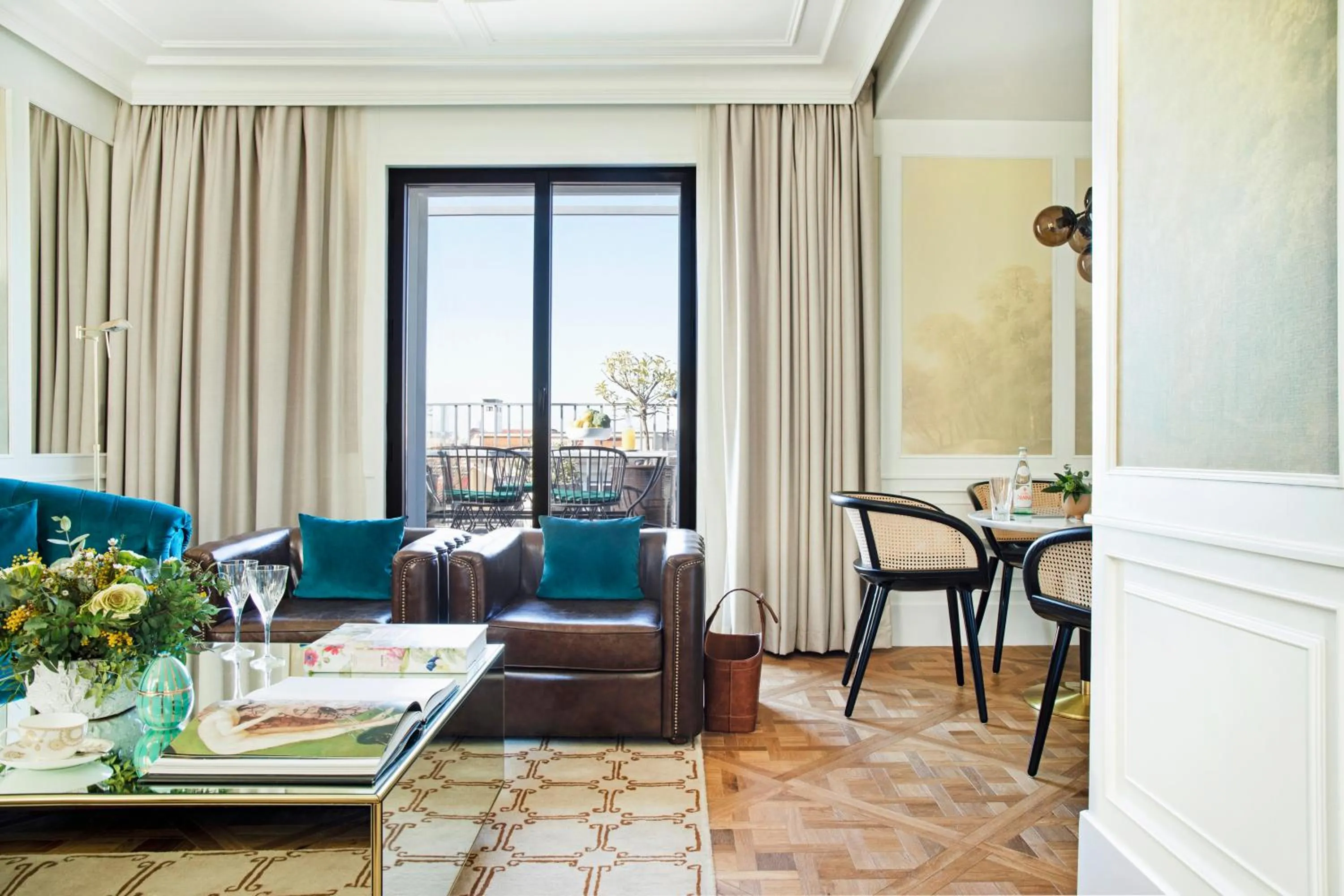 Living room in BLESS Hotel Madrid - The Leading Hotels of the World