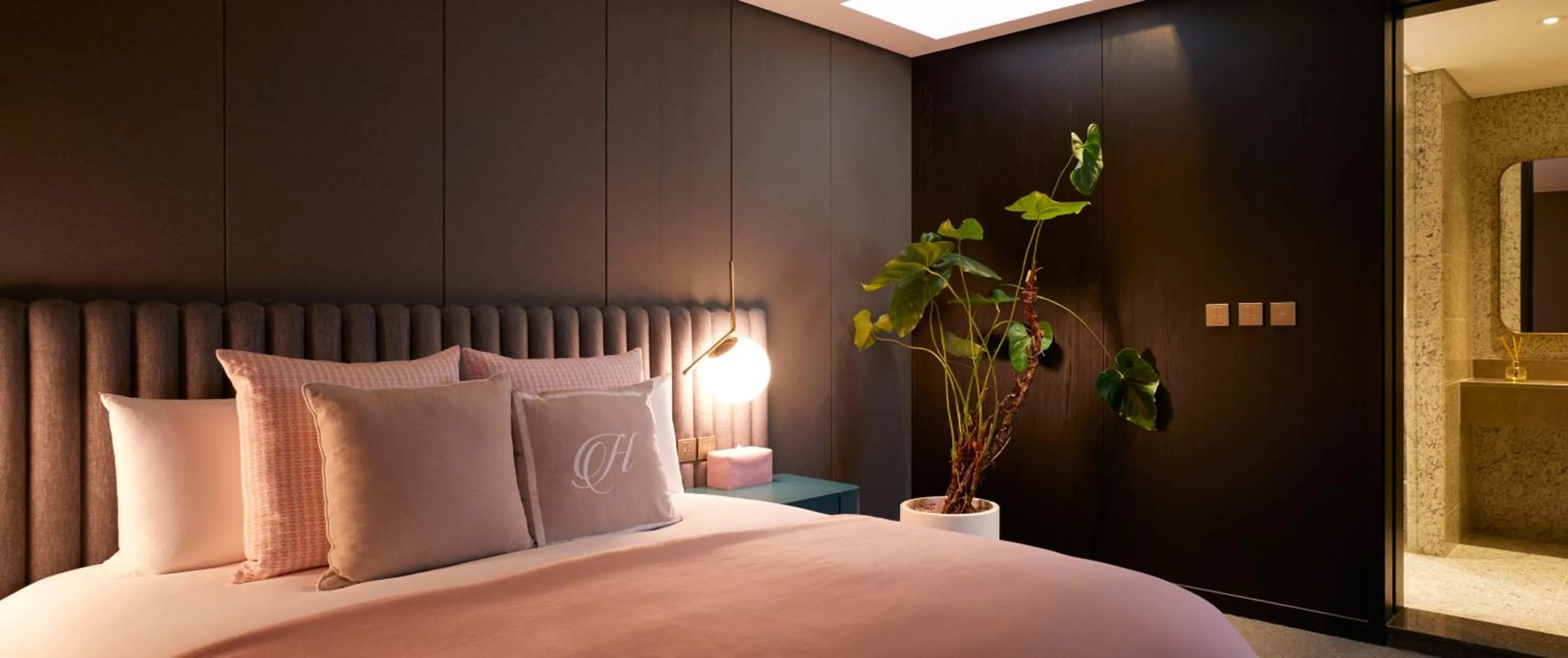 Bedroom, Bed in Maison Glad Jeju