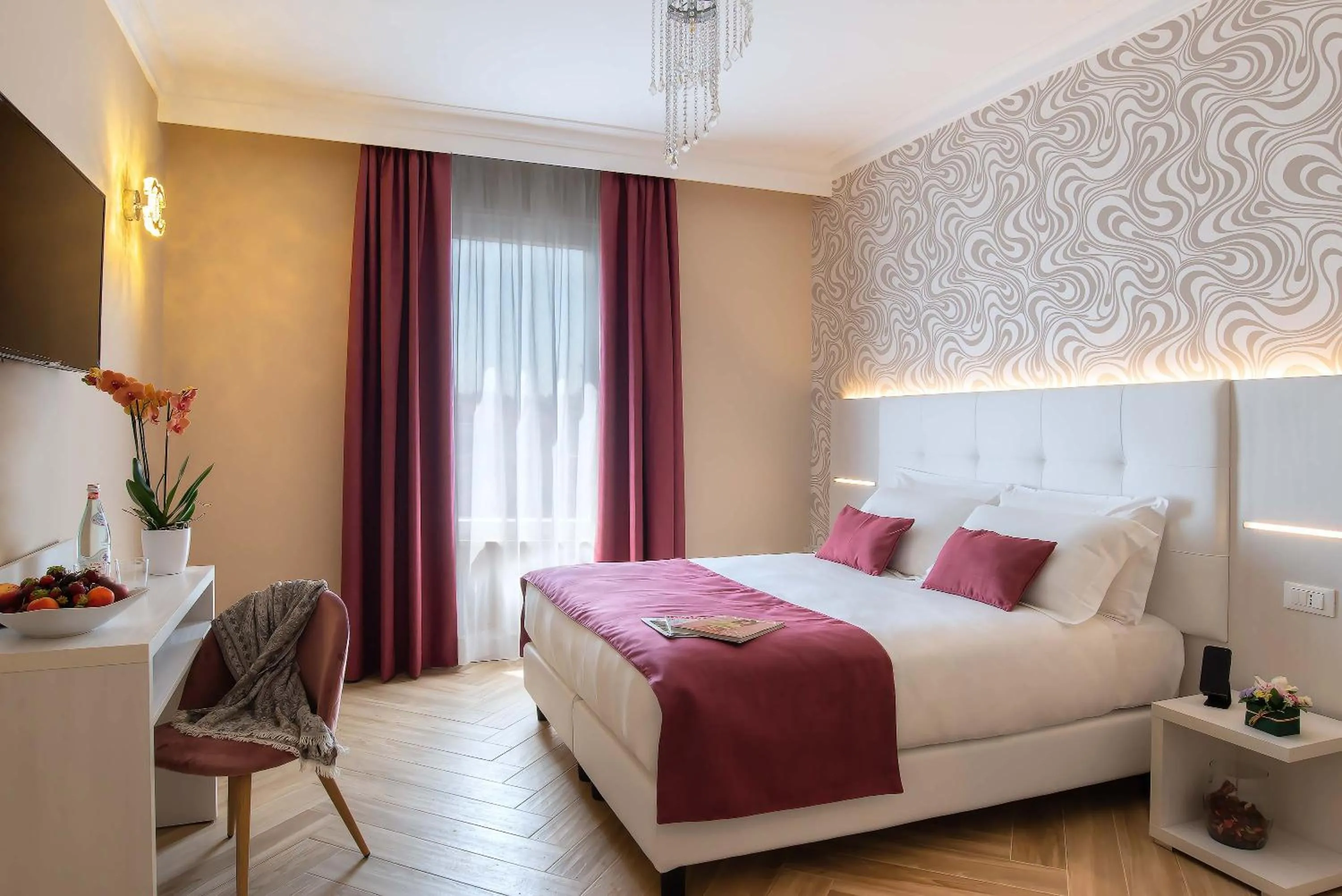 Photo of the whole room, Bed in The Boutique Hotel