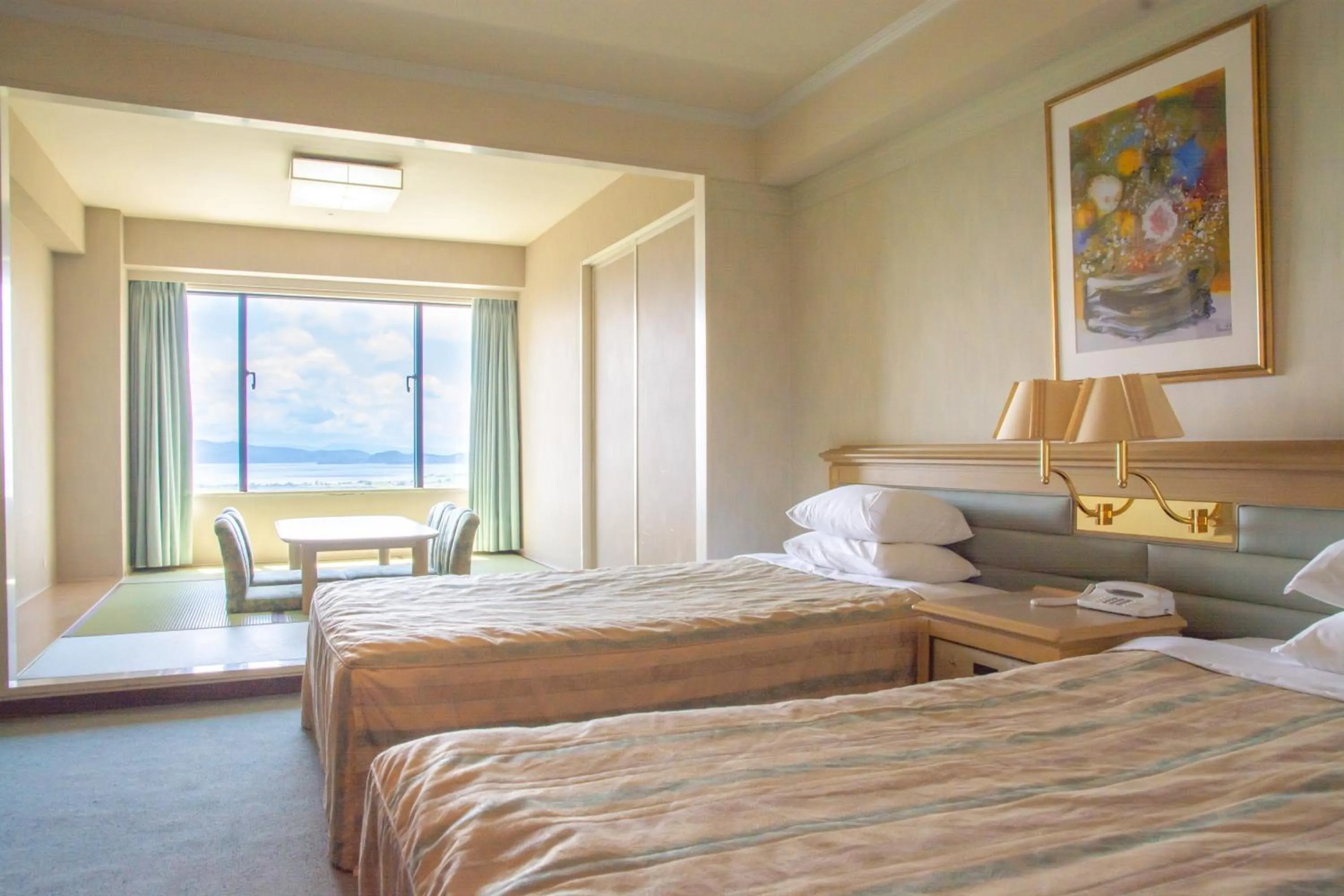 Bedroom, Bed in Hotel Listel Inawashiro Wing Tower