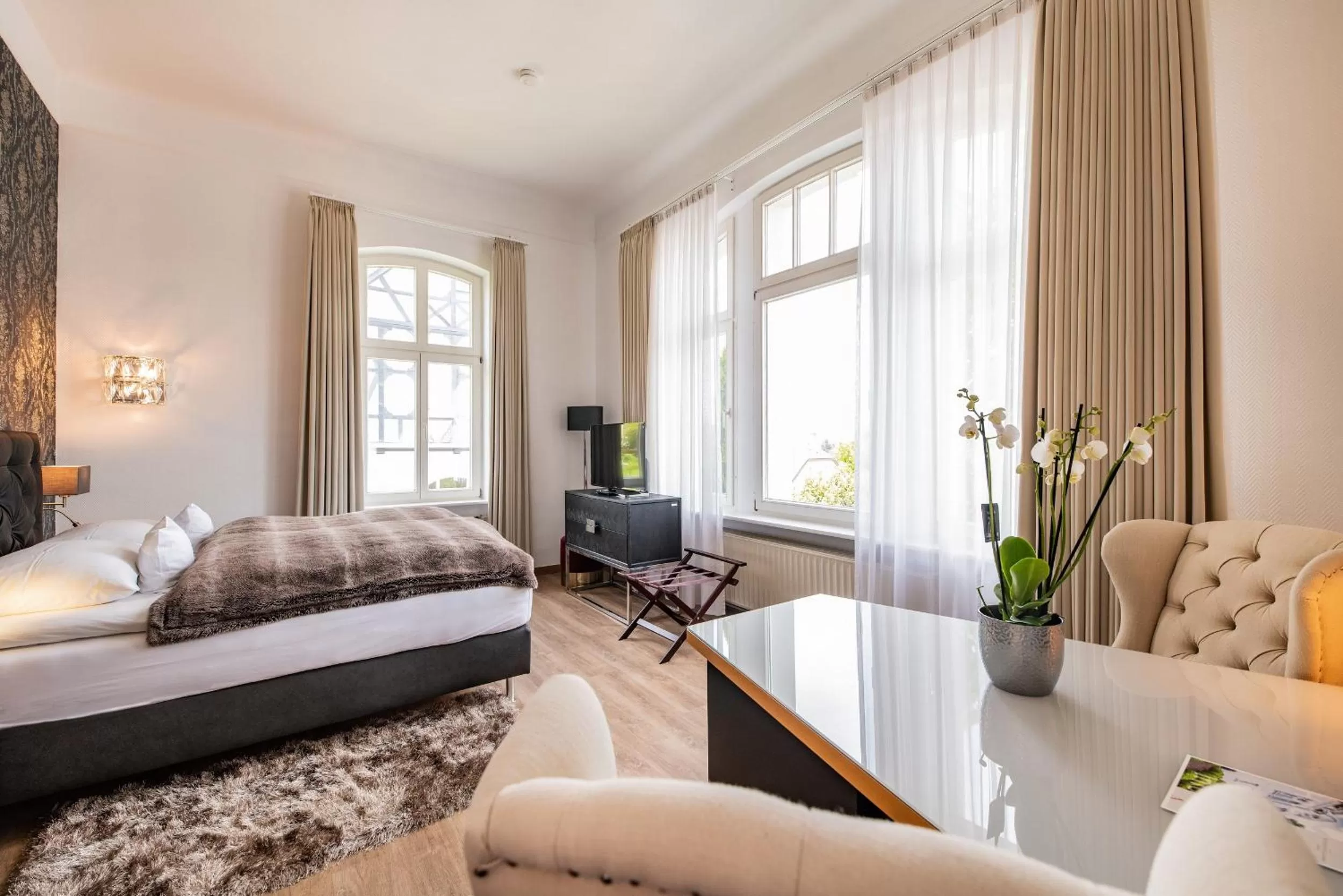 Photo of the whole room, Bed in Boutique-Hotel Villa Anna