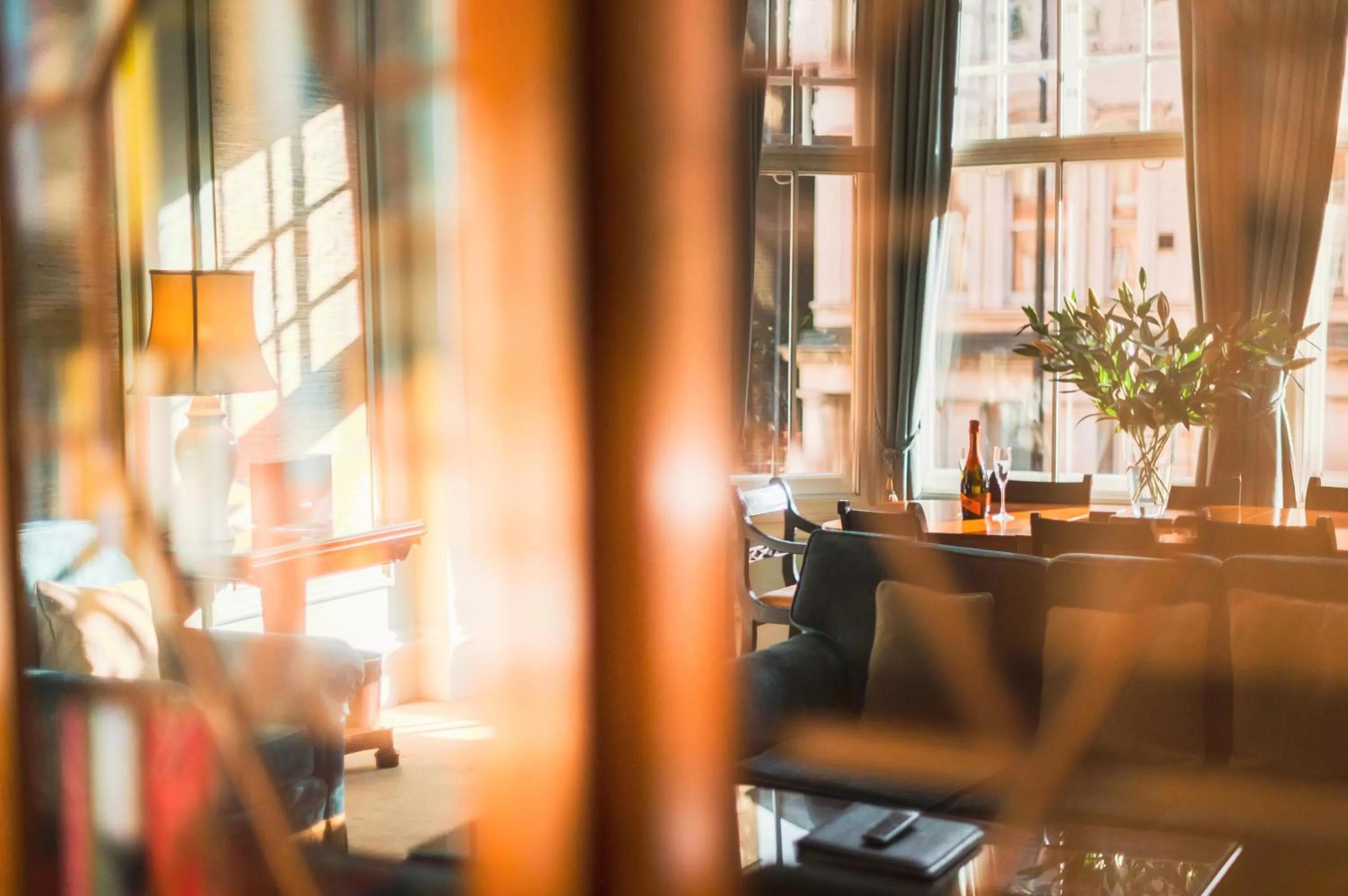 Dining area in No1 The Mansions By Mansley