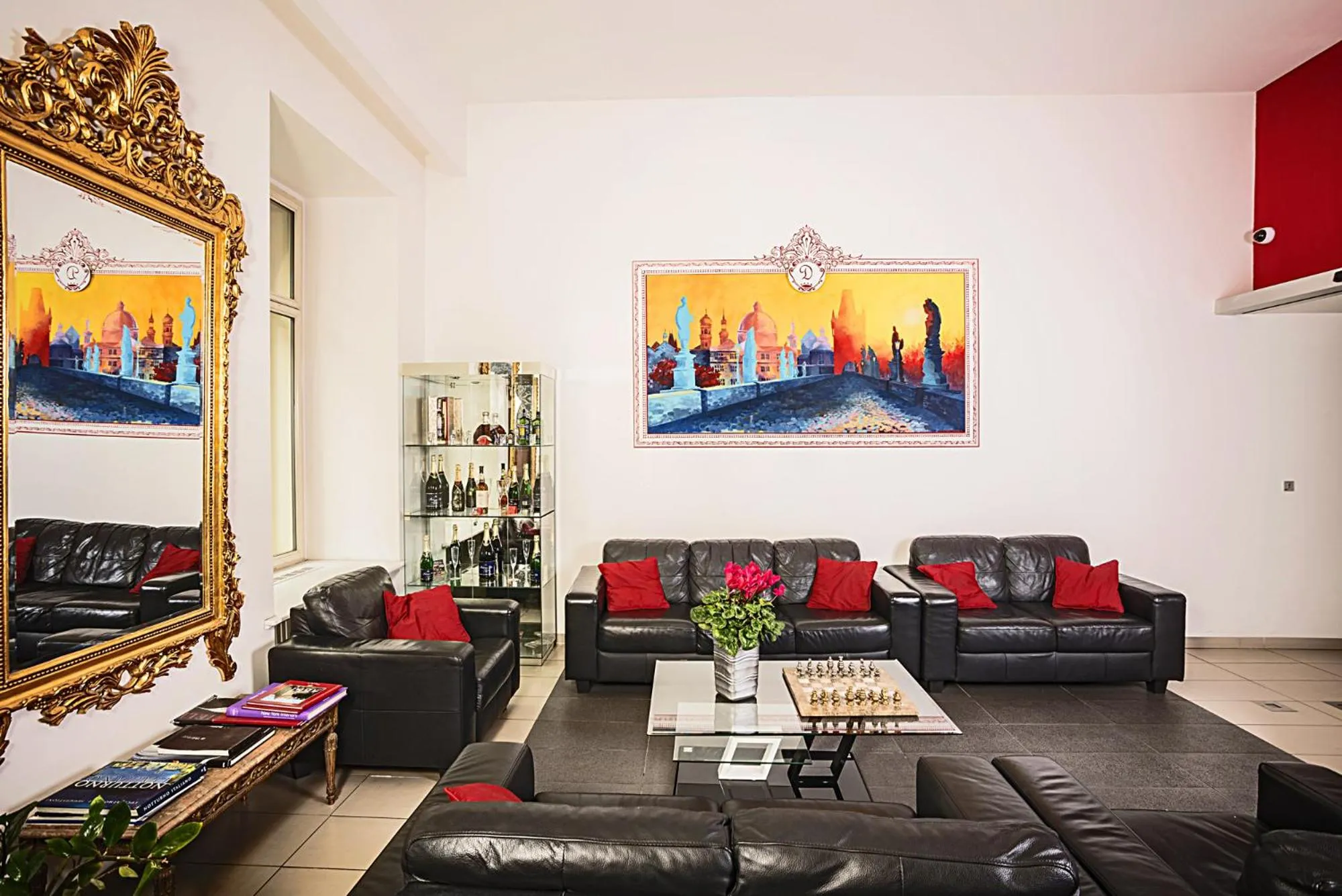 Lobby or reception in Deminka Palace