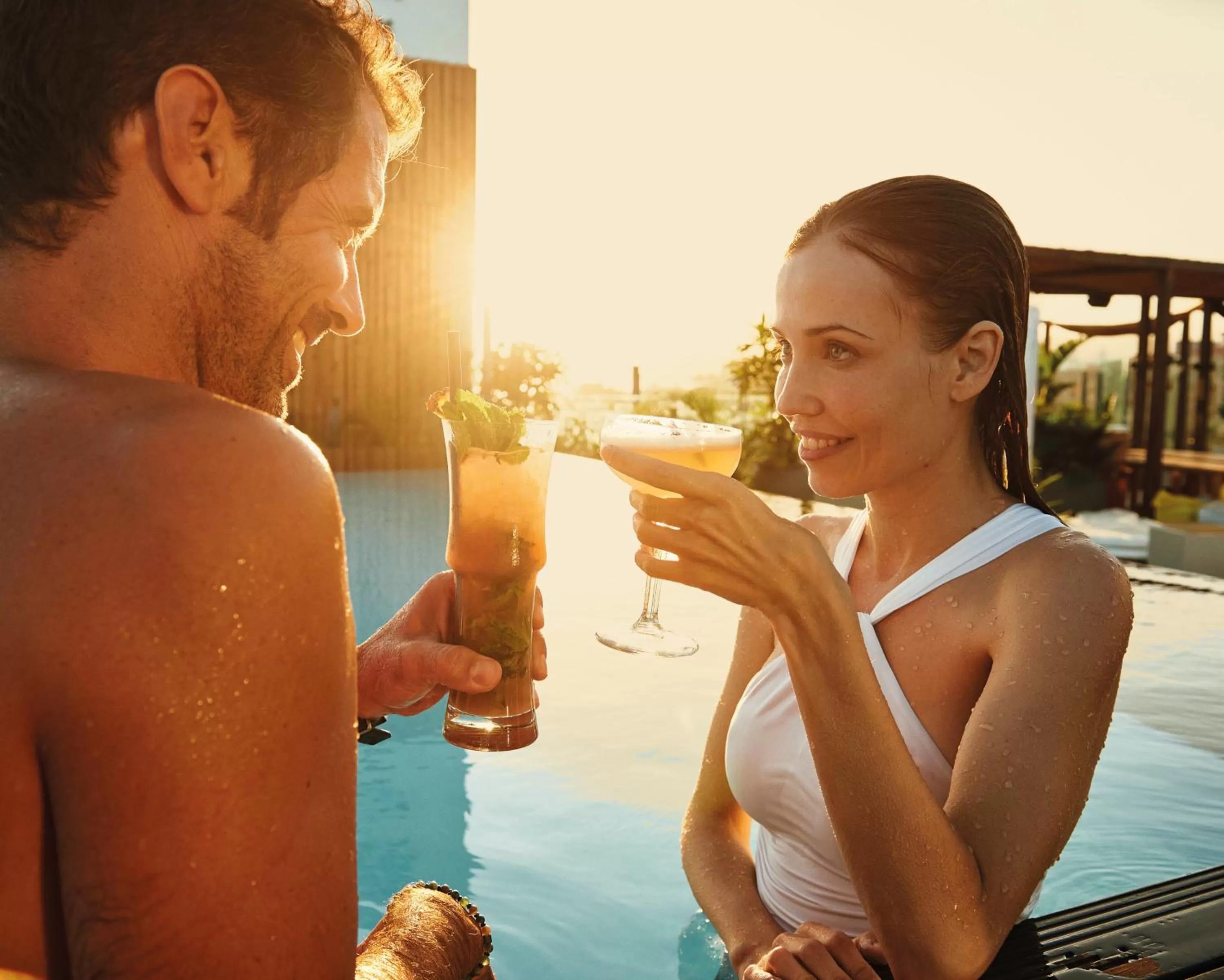 Swimming pool in Hotel Faro, a Lopesan Collection Hotel - Adults Only