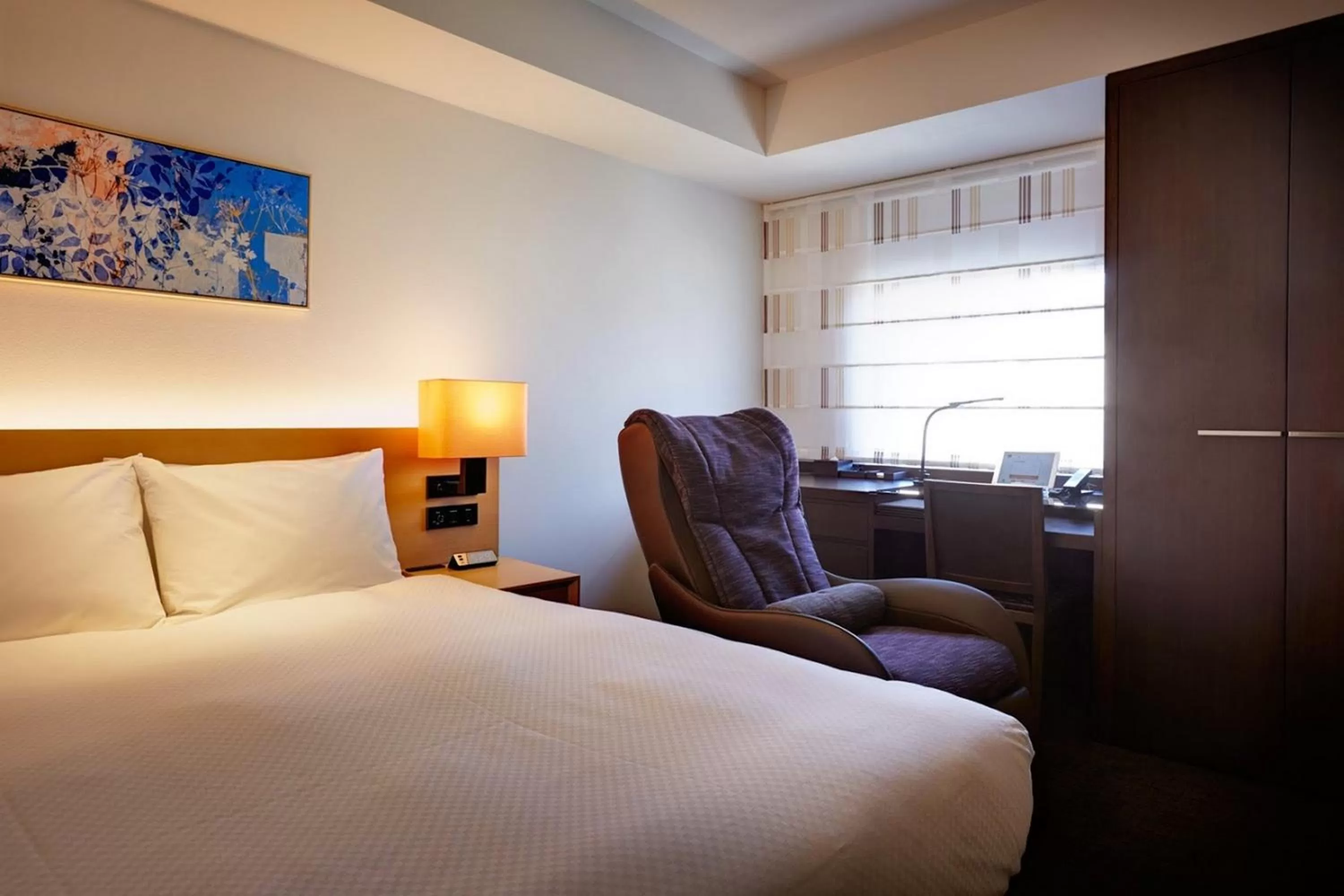 Photo of the whole room, Bed in Hotel Forza Nagasaki