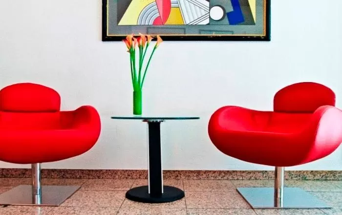 Lobby or reception in Hotel Topas Frankfurt City Centre