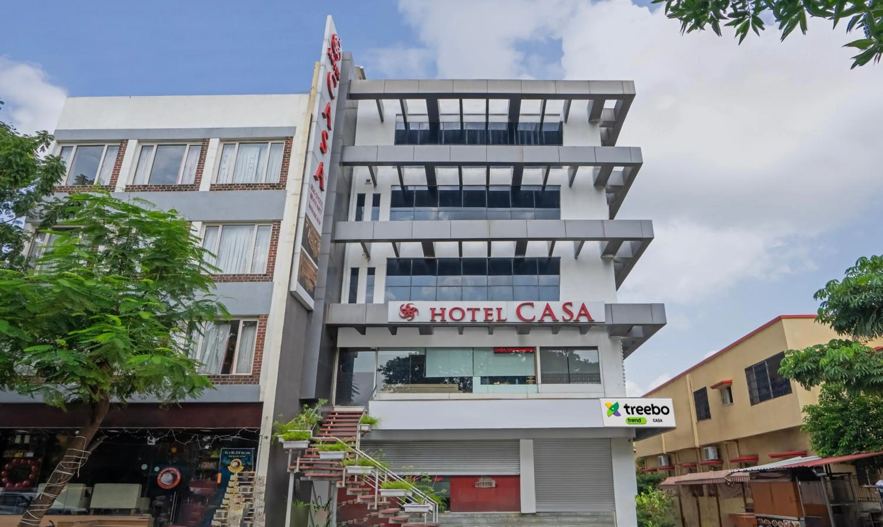 Facade/entrance, Property Building in Hotel Casa, Vadodara