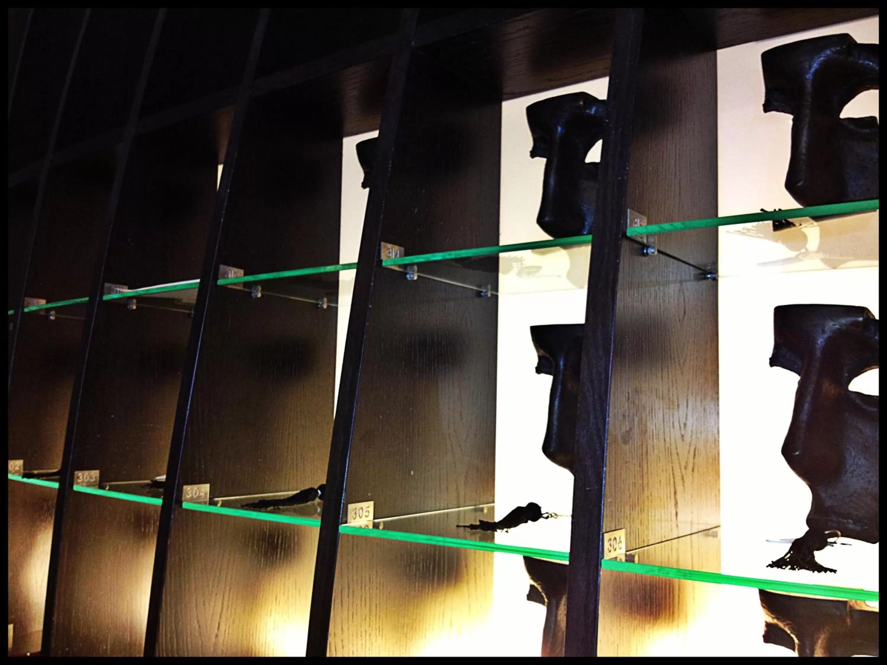 Decorative detail in Borghese Palace Art Hotel