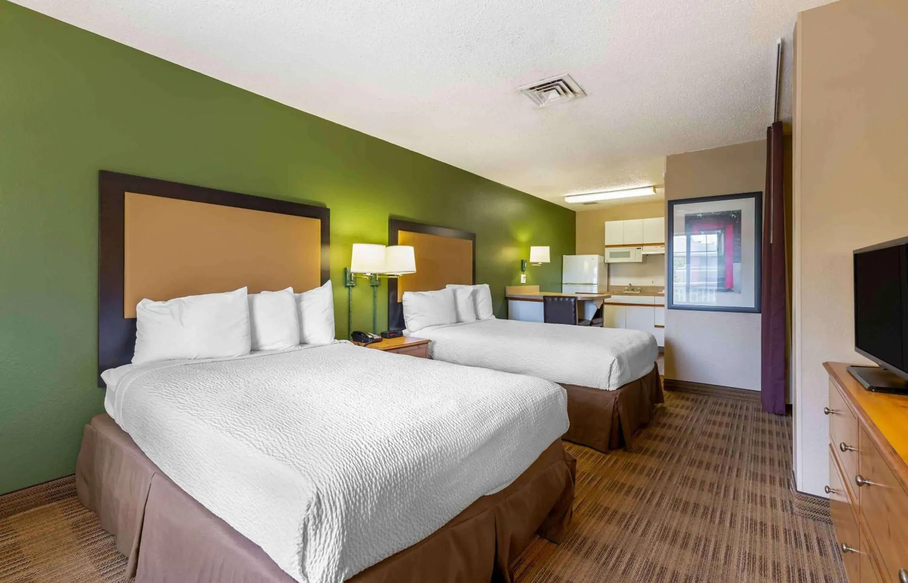 Studio with 2 Double Beds - Non-Smoking in Extended Stay America Suites - Washington, DC - Chantilly Studio with 2 Double Beds - Non-Smoking in Extended Stay America Suites - Washington, DC - Chantilly